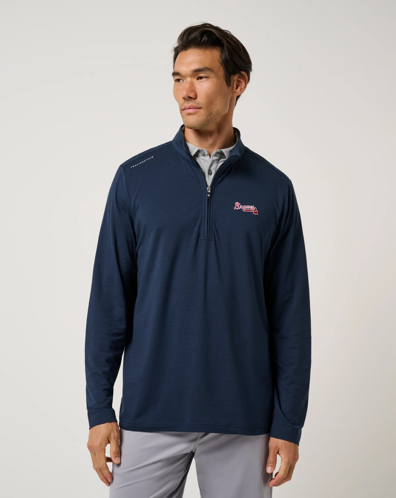 Atlanta Braves Bullpen Heater Quarter Zip
