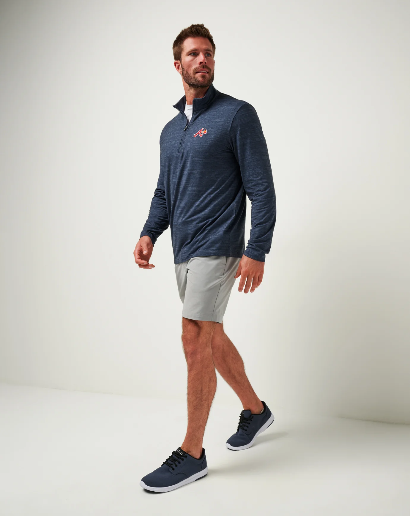 Atlanta Braves The Heater Quarter Zip - Image 5