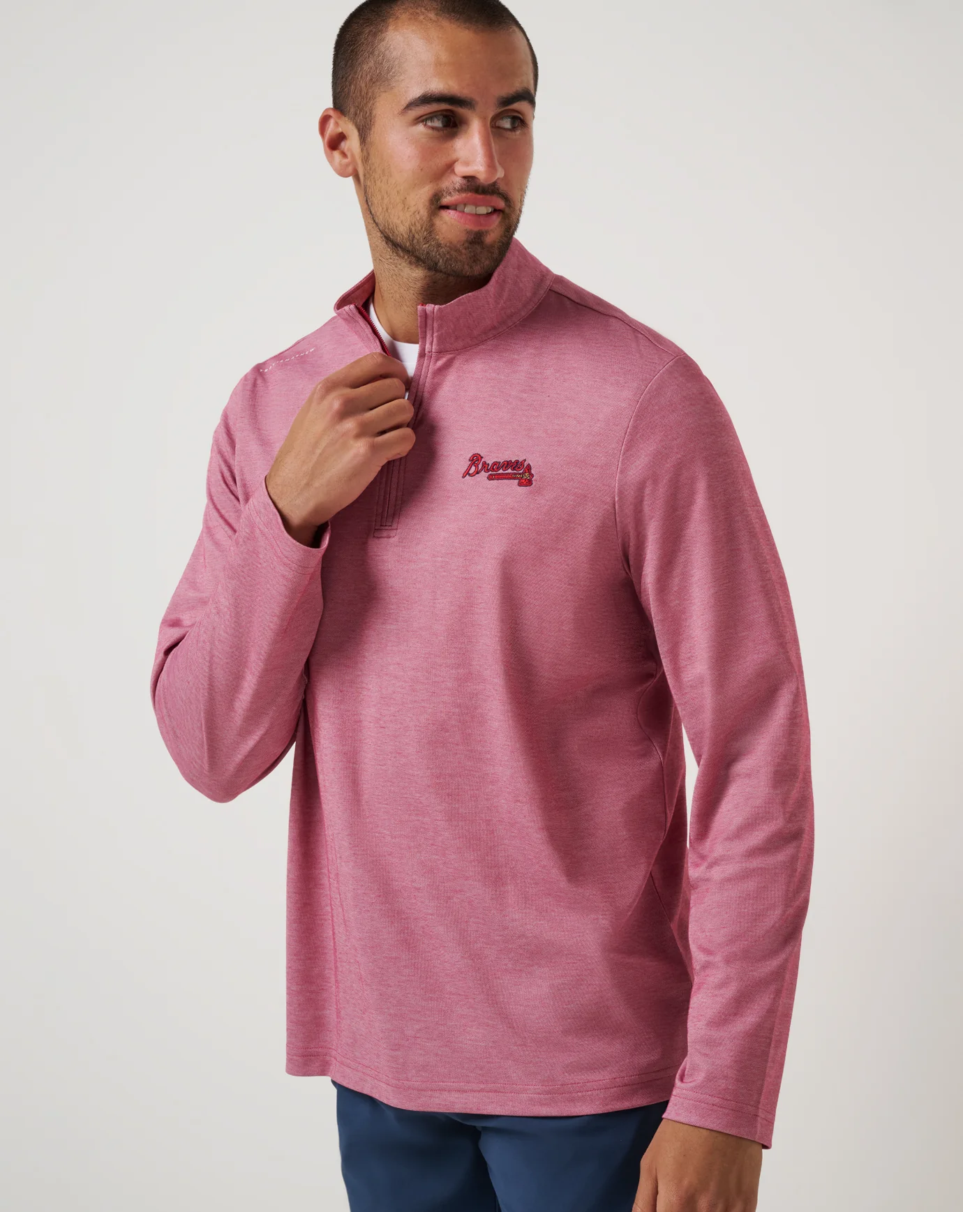 Atlanta Braves Time To Tailgate Quarter Zip - Image 9