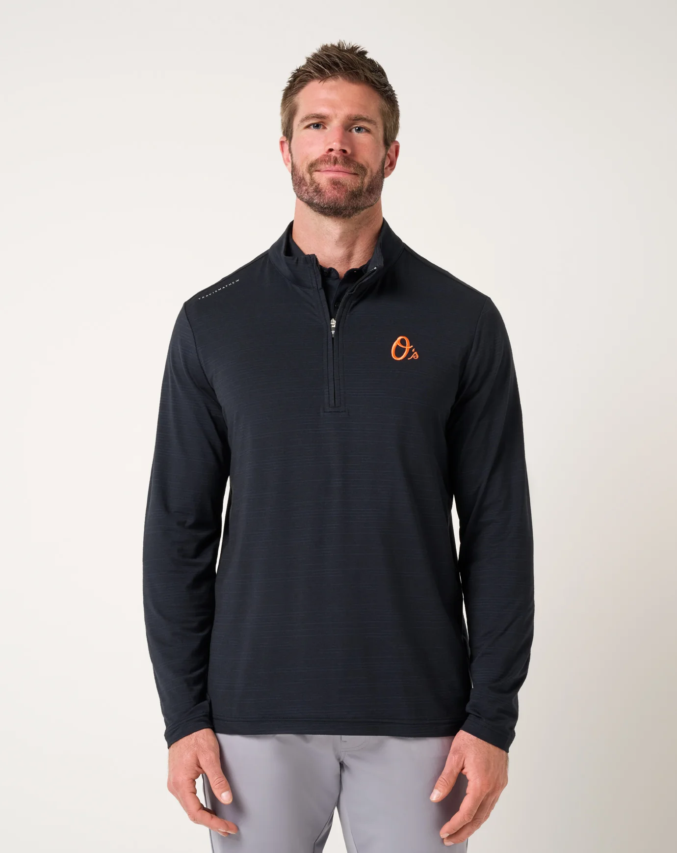 Baltimore Orioles Bullpen Heater Quarter Zip