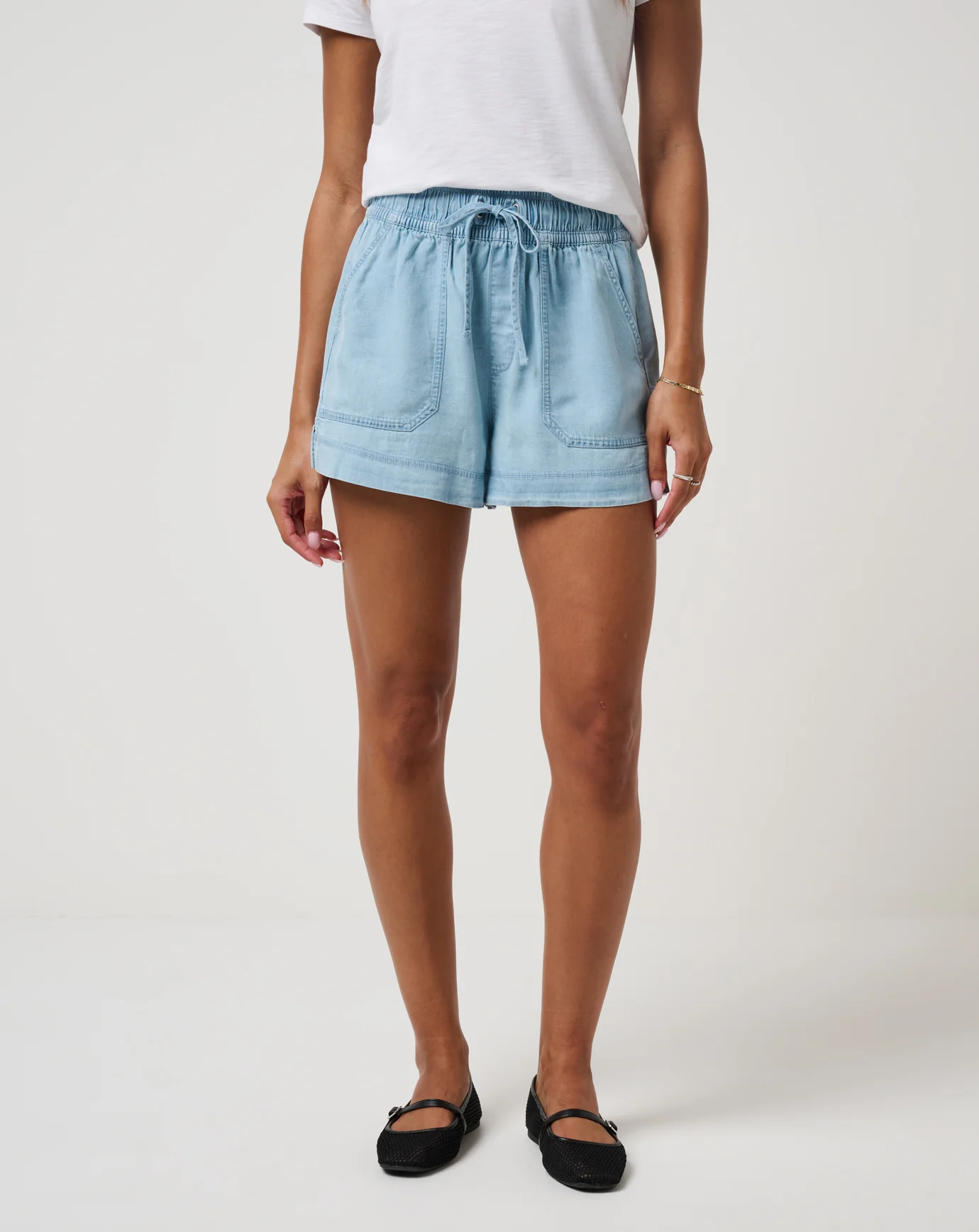 Chambray Pocket Short