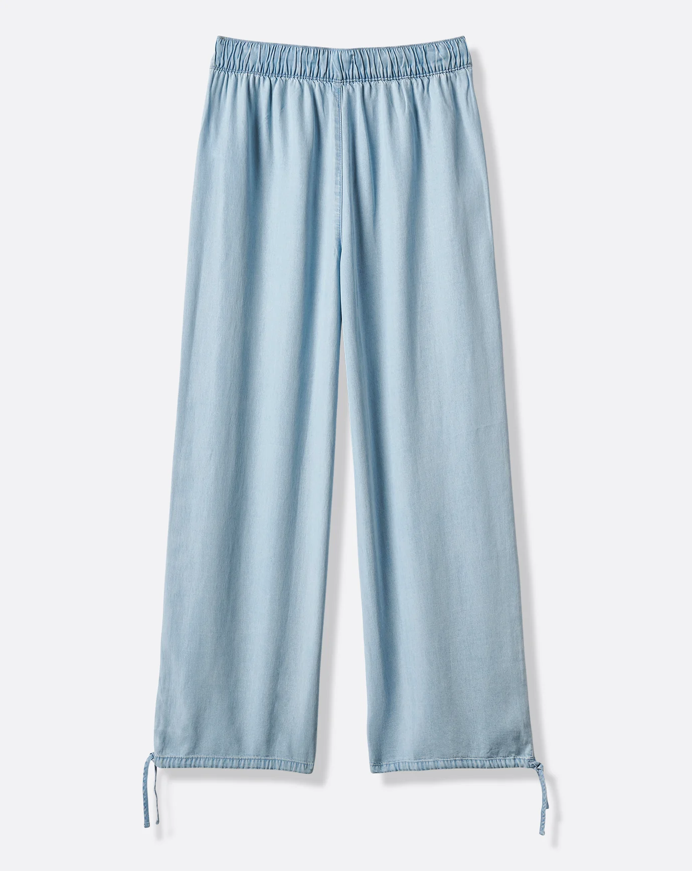 Chambray Tie Jogger - Image 6