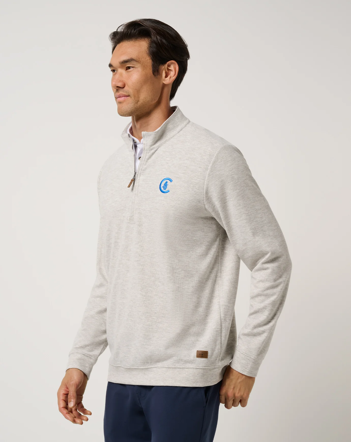 Chicago Cubs Cloud Home Game Quarter Zip - Image 2