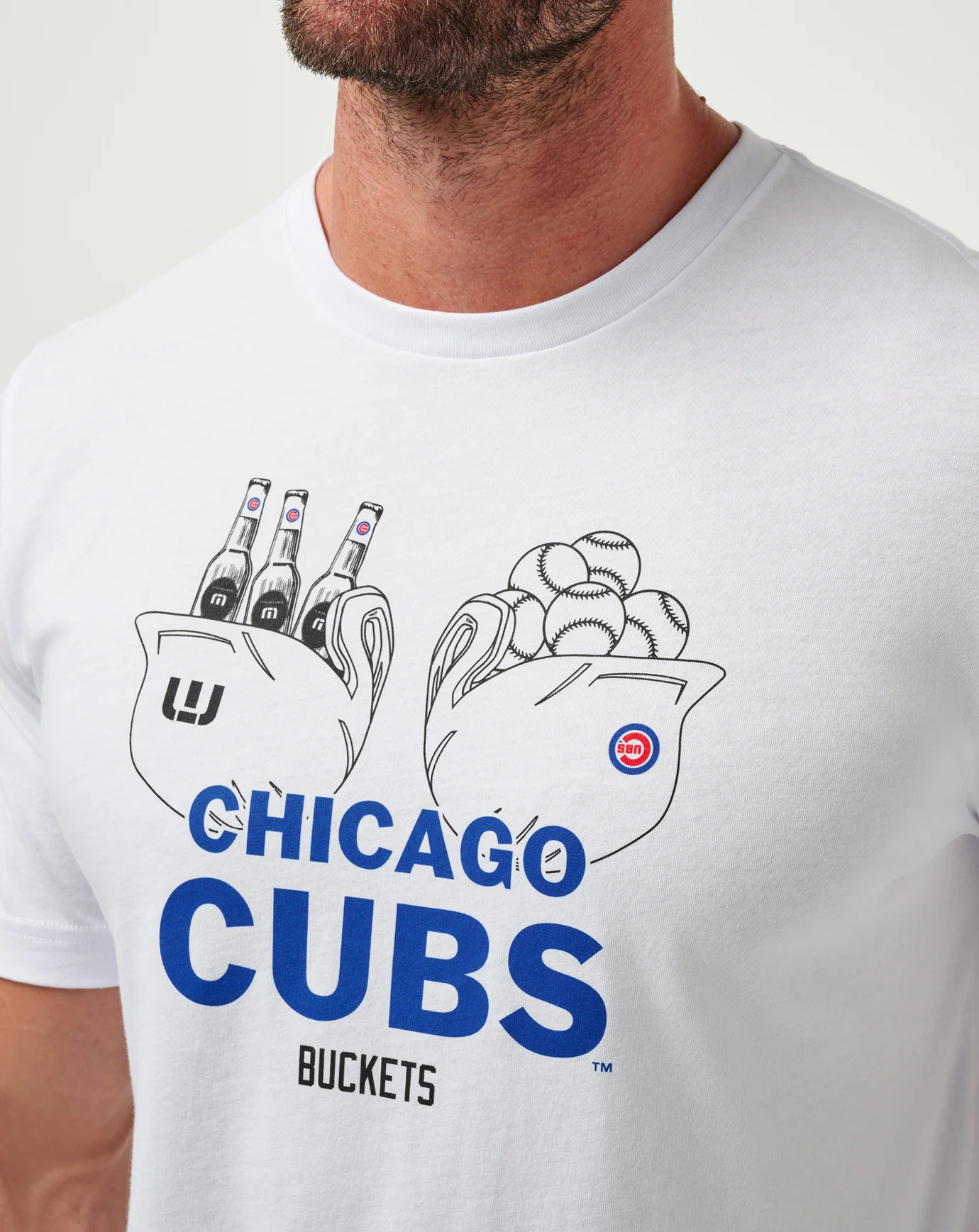 Chicago Cubs Strike One Tee - Image 4