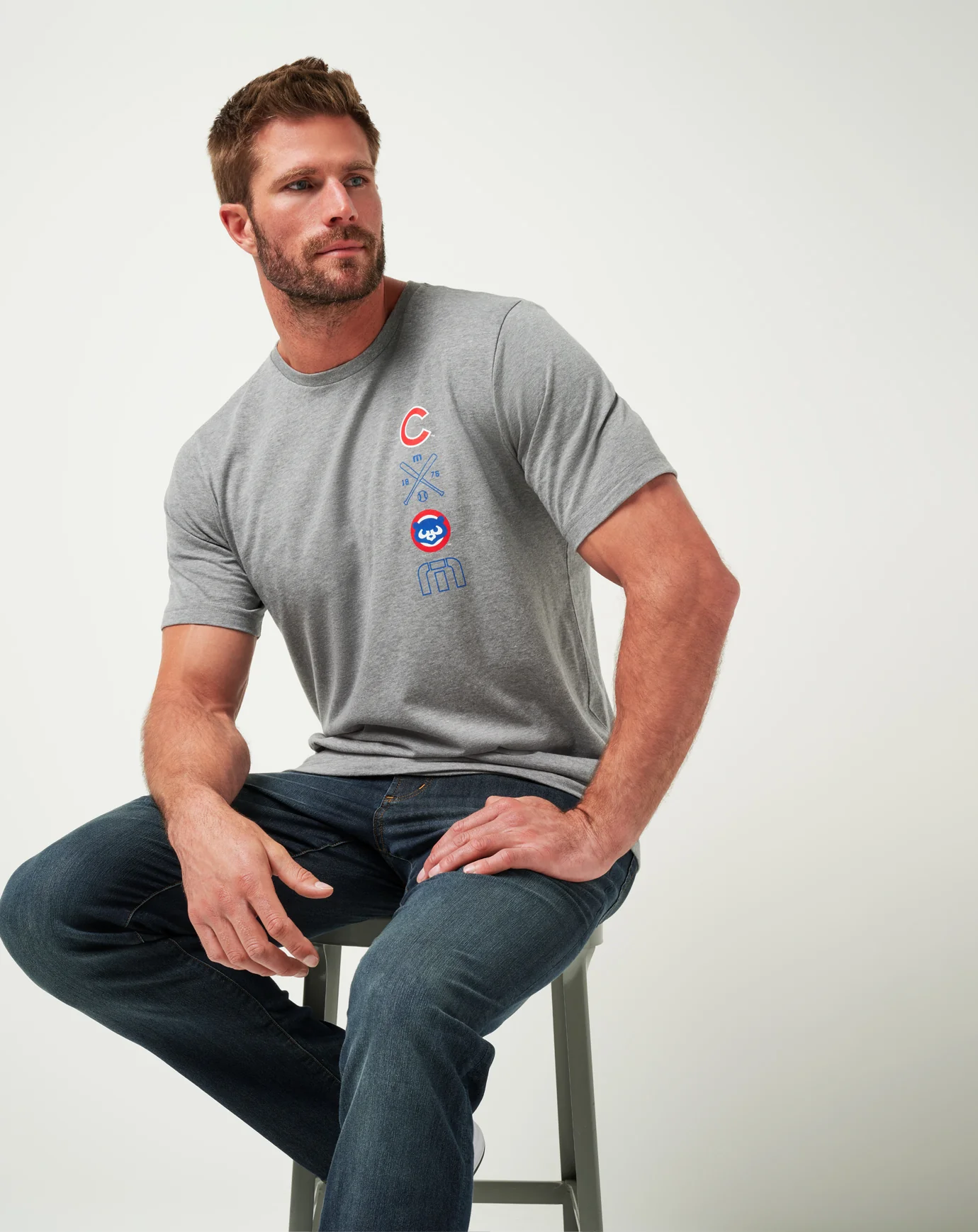 Chicago Cubs Sunset Slam Tee - Image 5