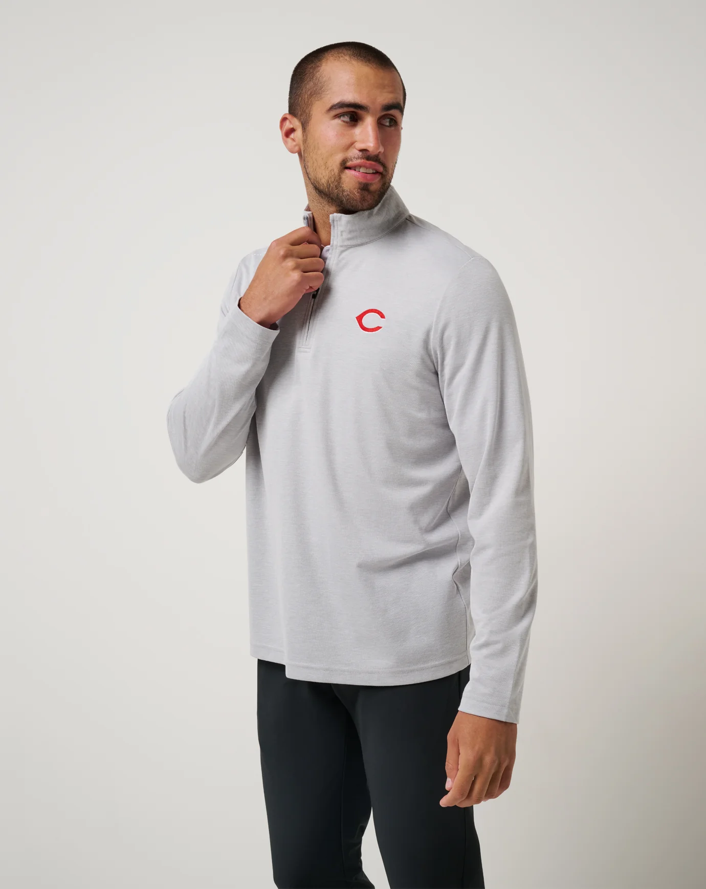 Cincinnati Reds Time To Tailgate Quarter Zip - Image 5