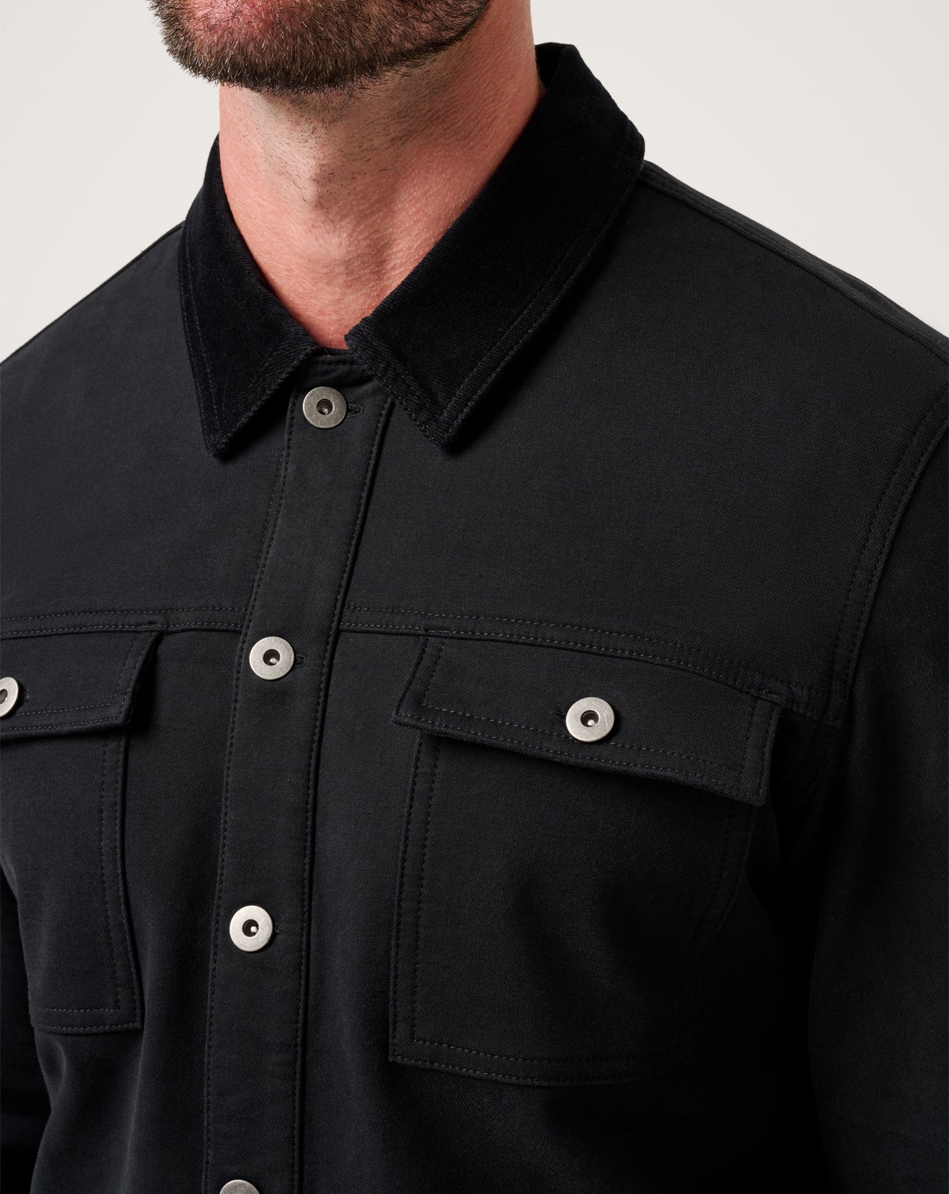 Cloud Denim Cord Jacket - Image 4