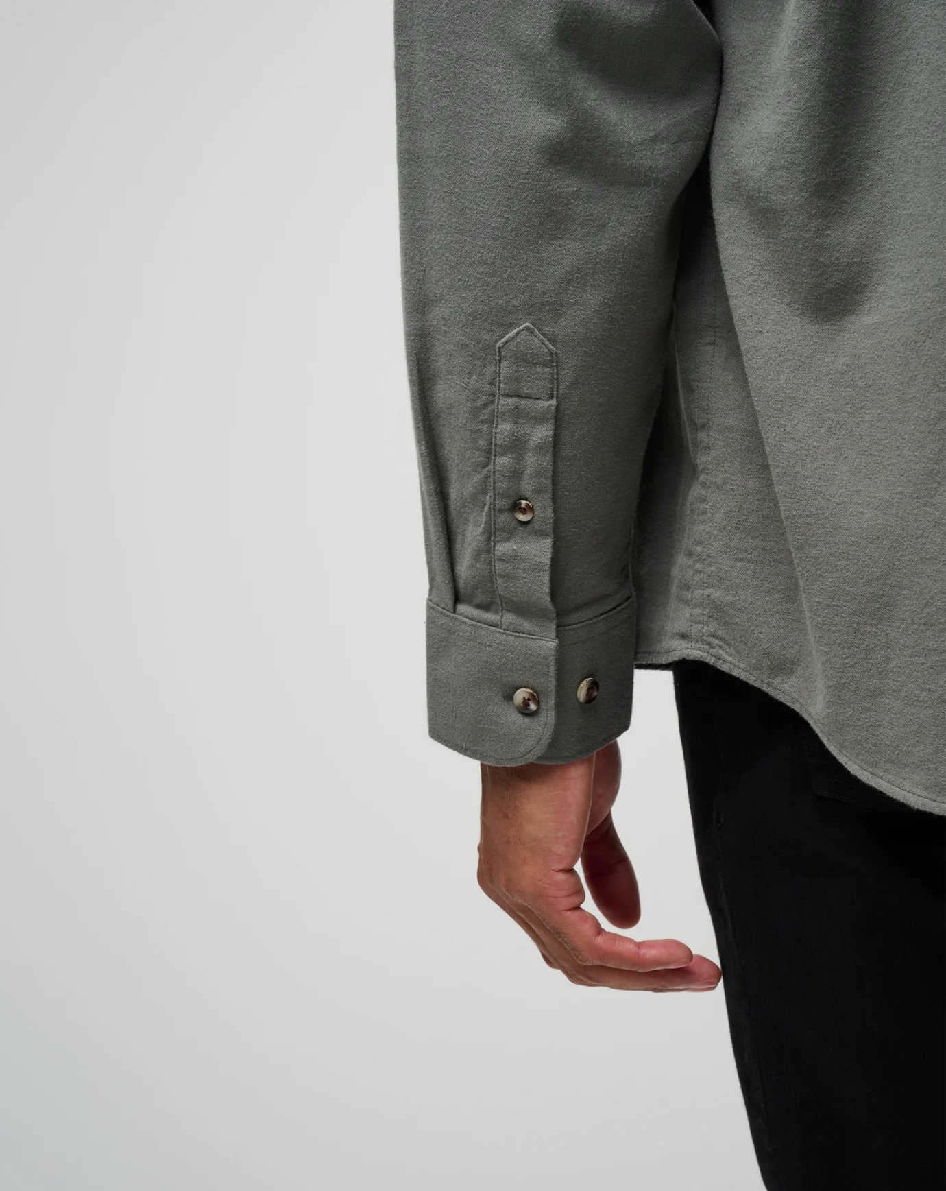 Cloud Flannel Button-Up - Image 14