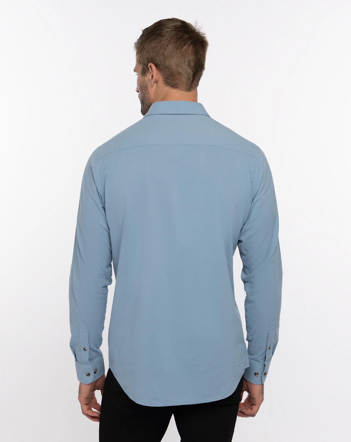 Cloud Flannel Button-Up - Image 21