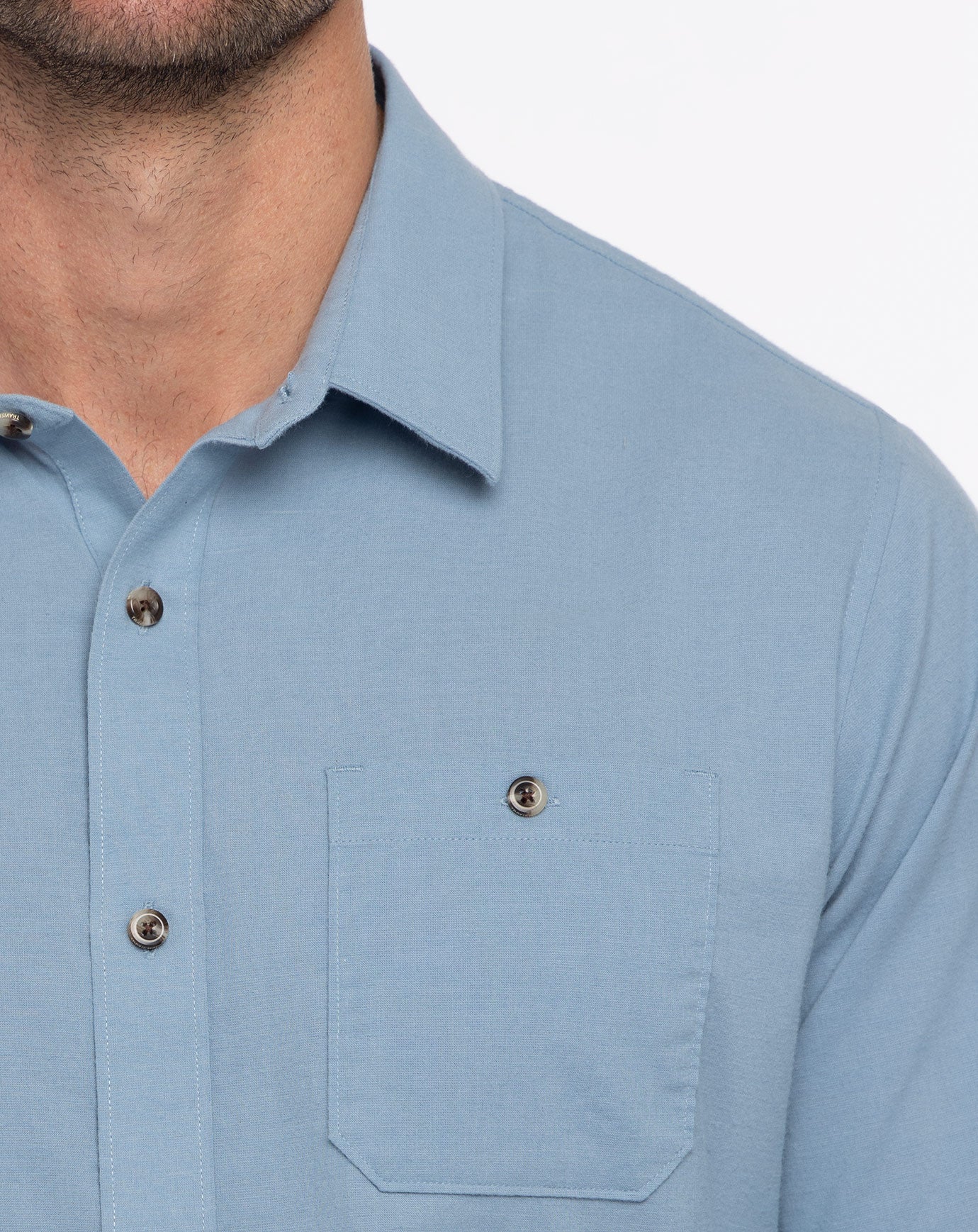 Cloud Flannel Button-Up - Image 22
