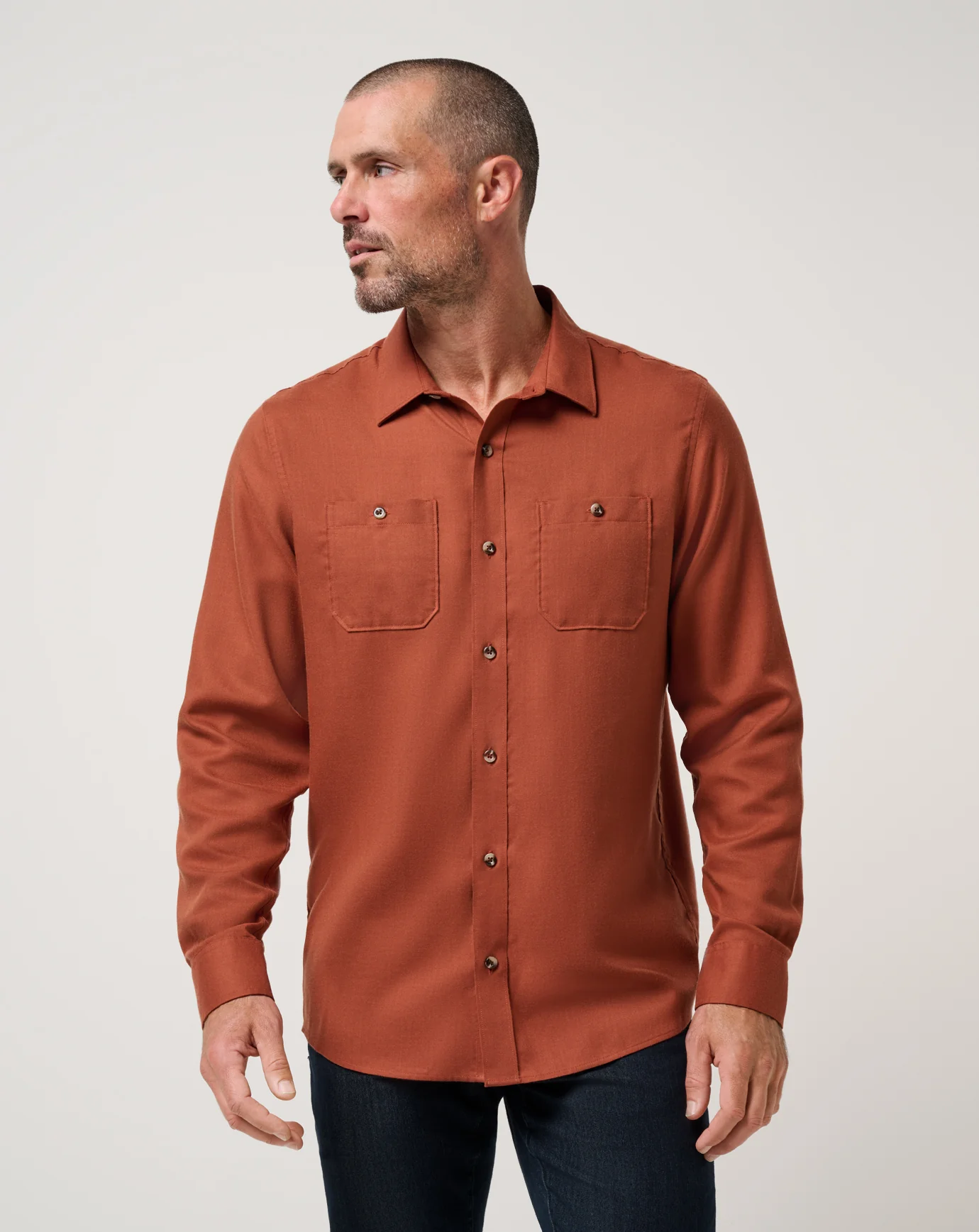 Cloud Flannel Button-Up - Image 23