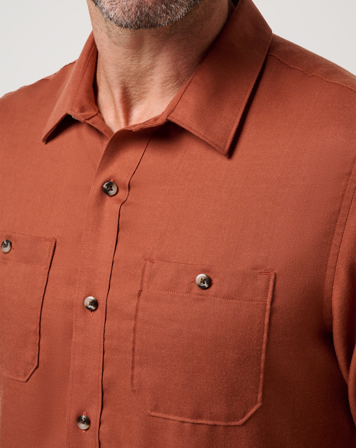 Cloud Flannel Button-Up - Image 26