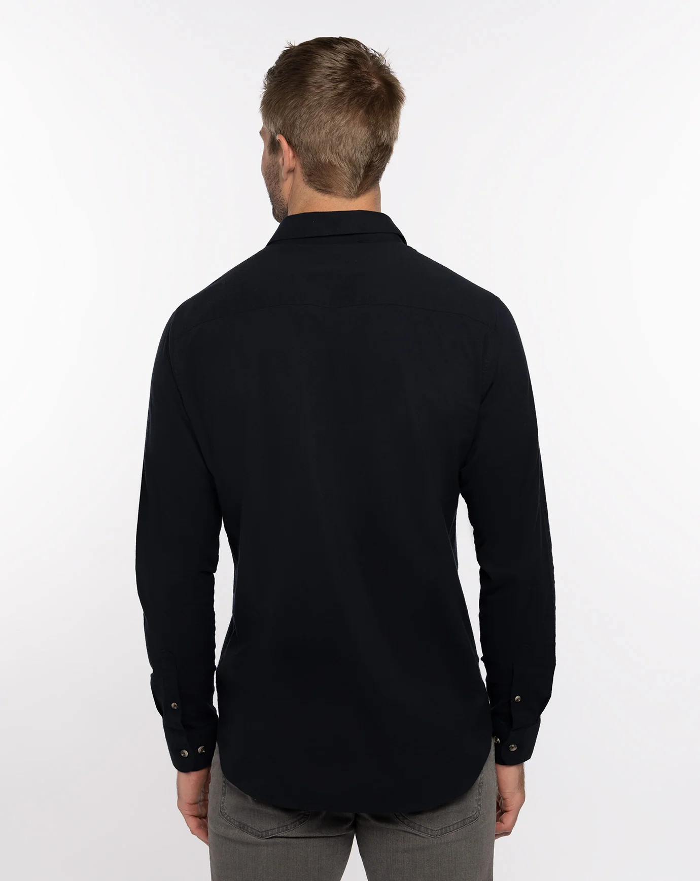 Cloud Flannel Button-Up - Image 3