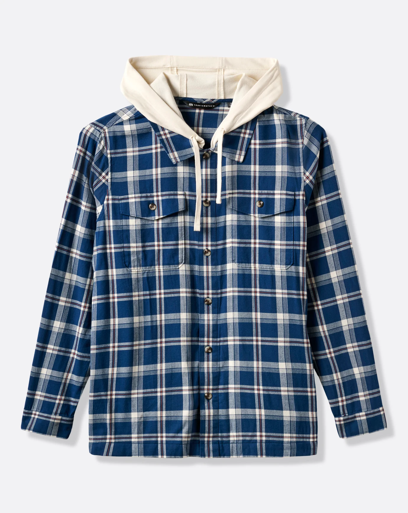 Cloud Flannel Hooded Button-Up - Image 9