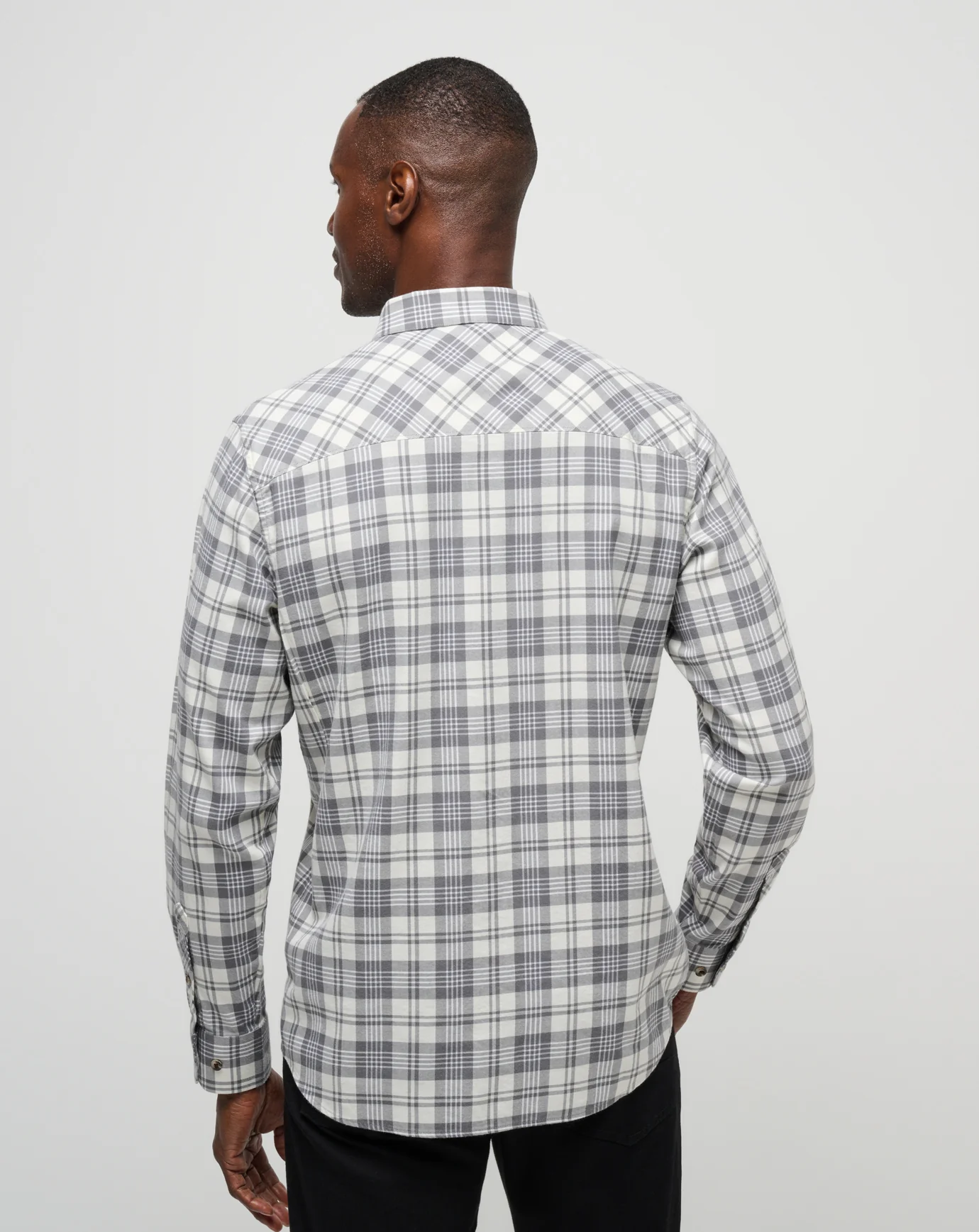 Cloud Flannel Plaid Button-Up - Image 16