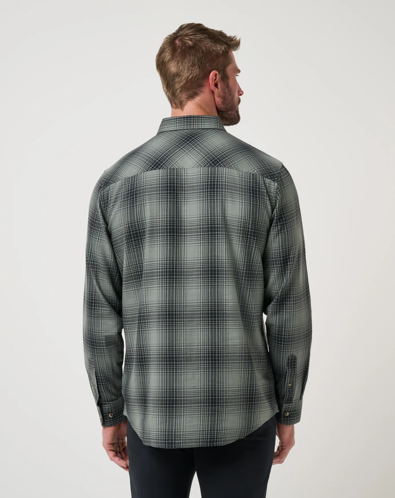 Cloud Flannel Plaid Button-Up - Image 31