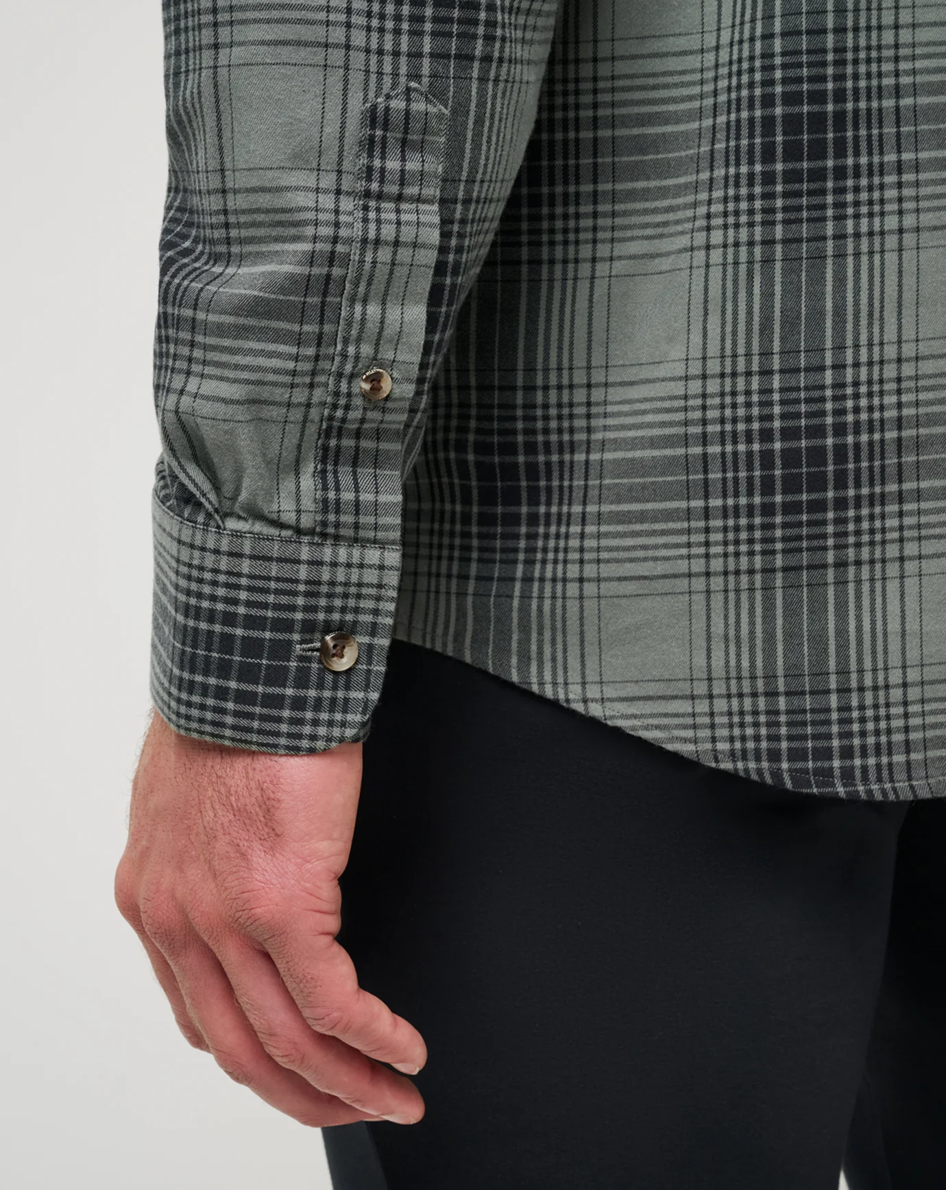Cloud Flannel Plaid Button-Up - Image 33
