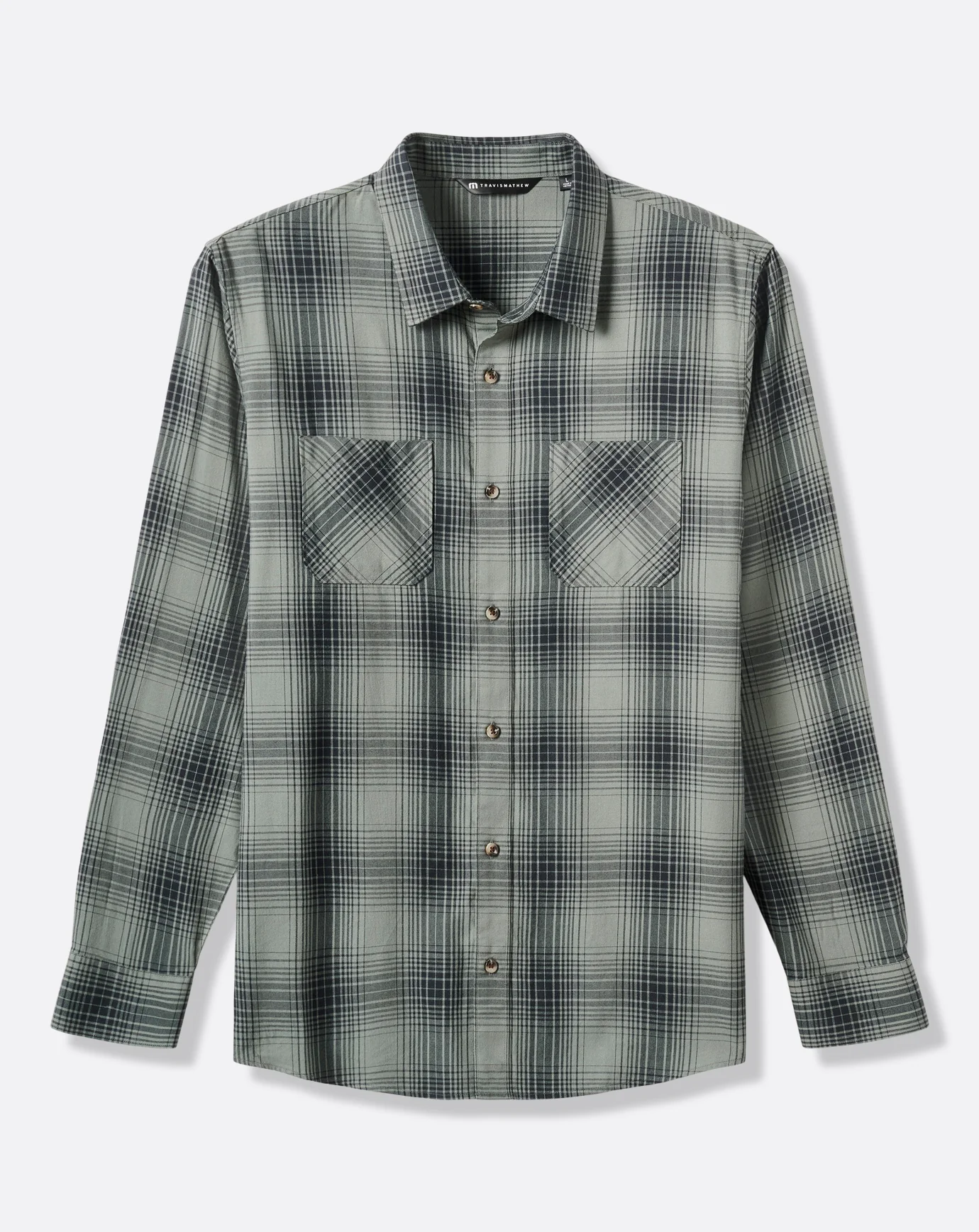 Cloud Flannel Plaid Button-Up - Image 34