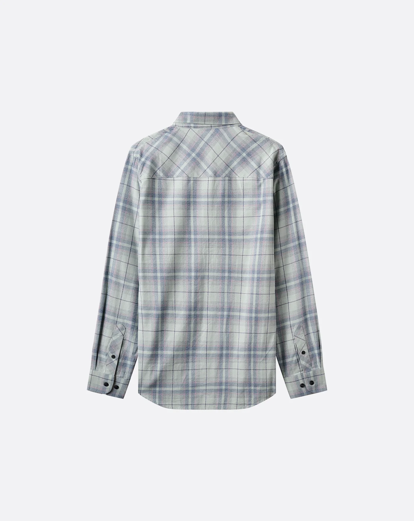 Cloud Flannel Plaid Button-Up - Image 43