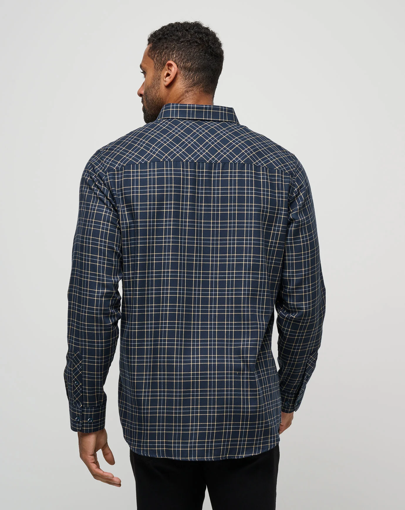 Cloud Flannel Plaid Button-Up - Image 46