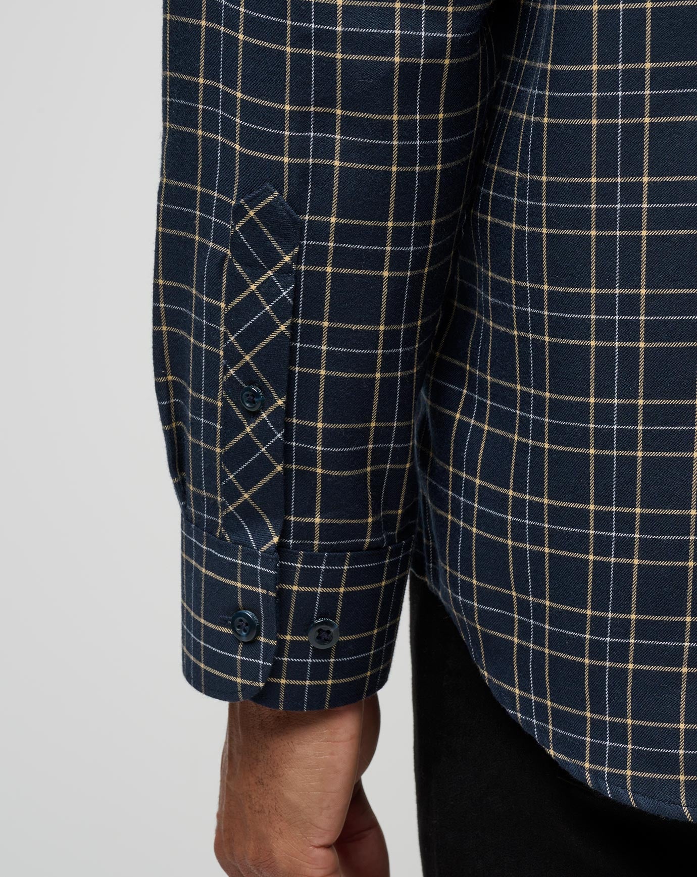 Cloud Flannel Plaid Button-Up - Image 48