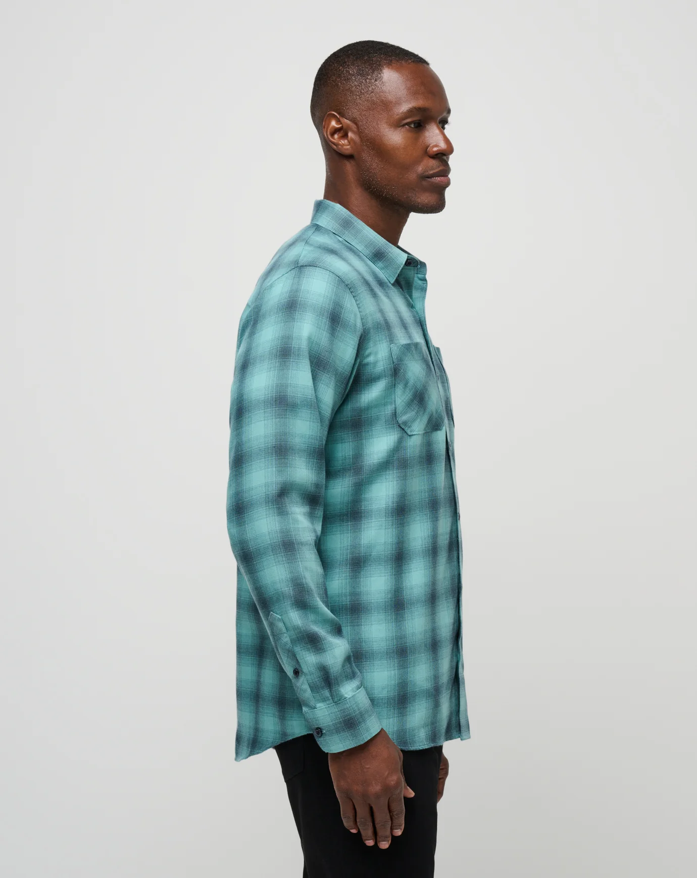 Cloud Flannel Plaid Button-Up - Image 53
