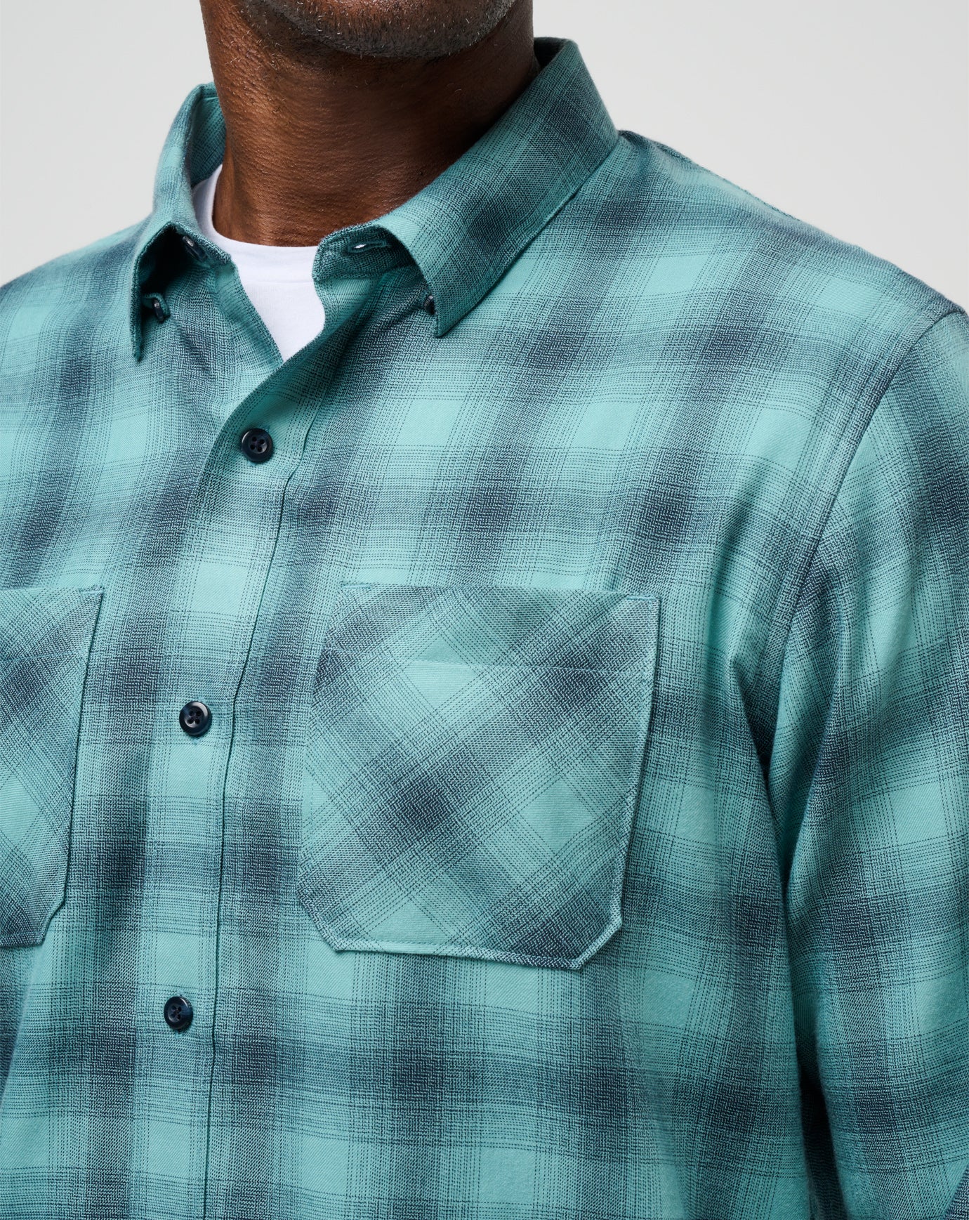 Cloud Flannel Plaid Button-Up - Image 55