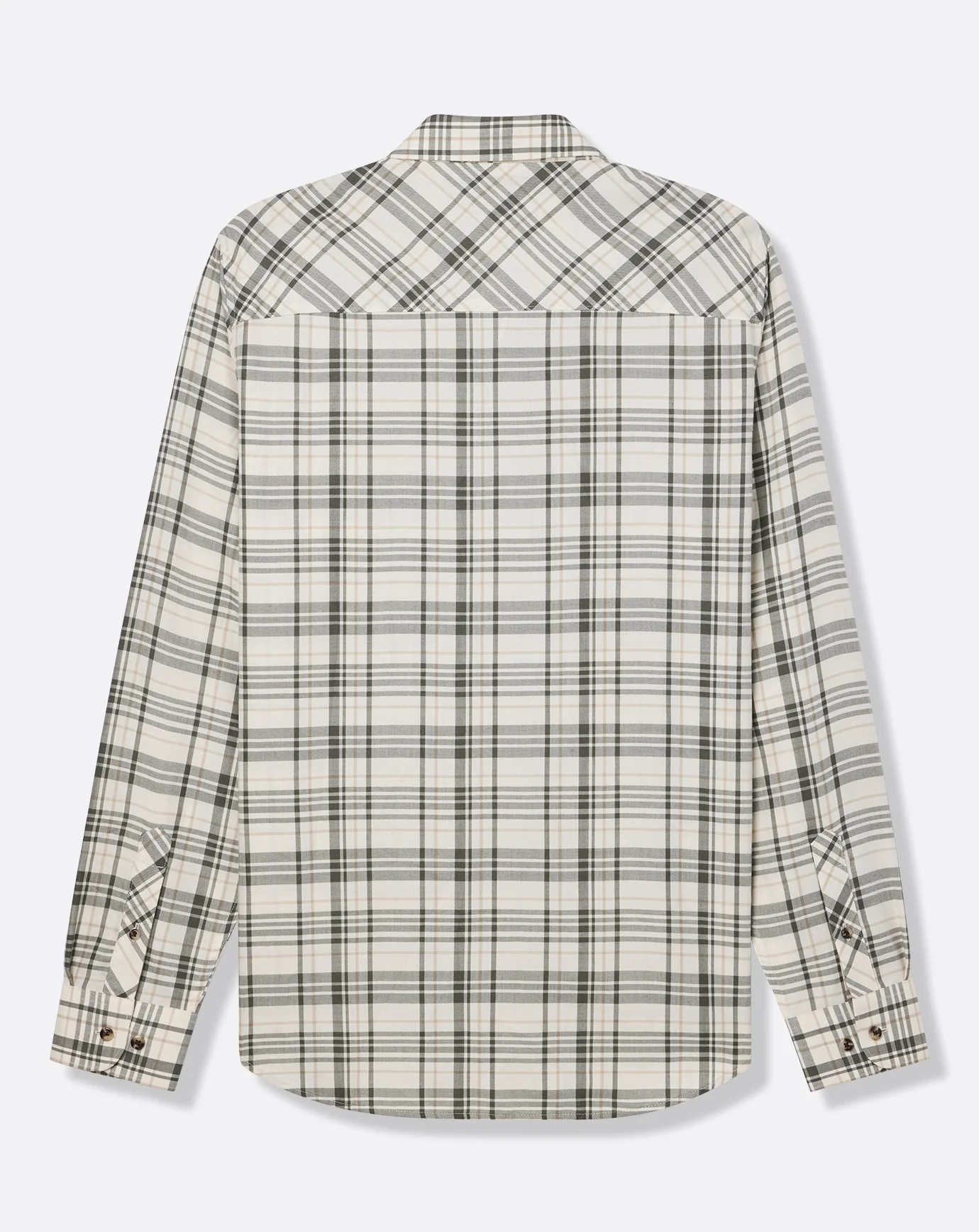 Cloud Flannel Plaid Button-Up - Image 75