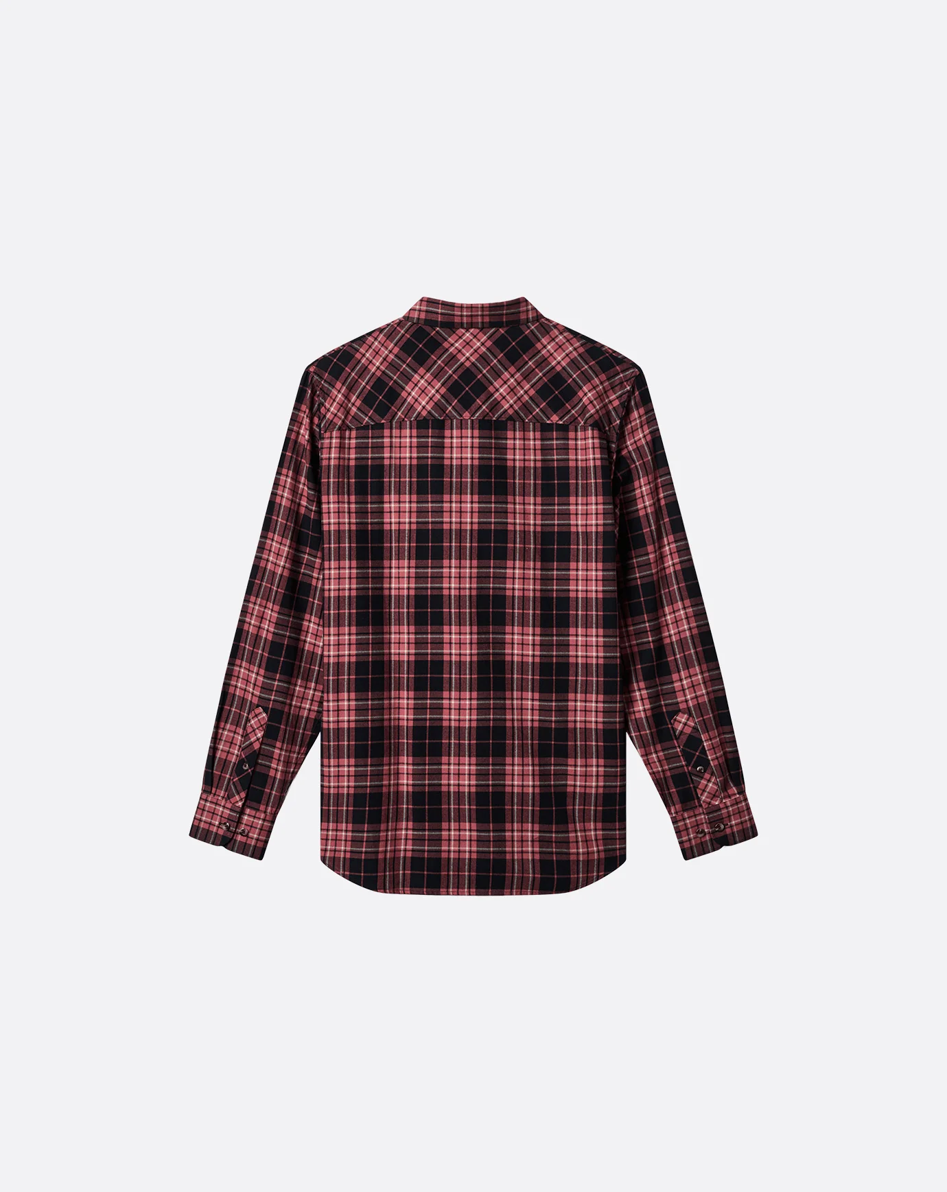 Cloud Flannel Plaid Button-Up - Image 8