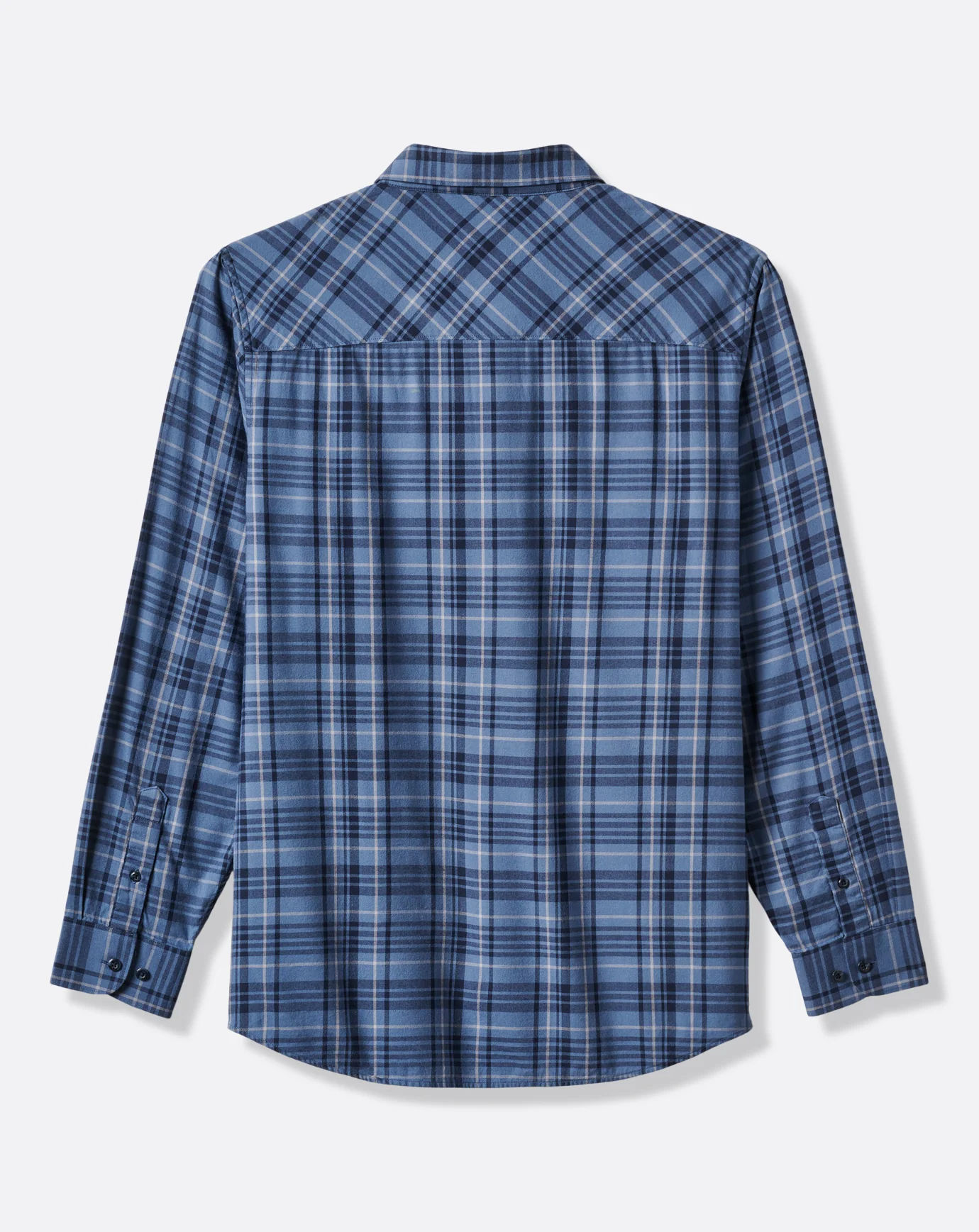 Cloud Flannel Plaid Button-Up - Image 82