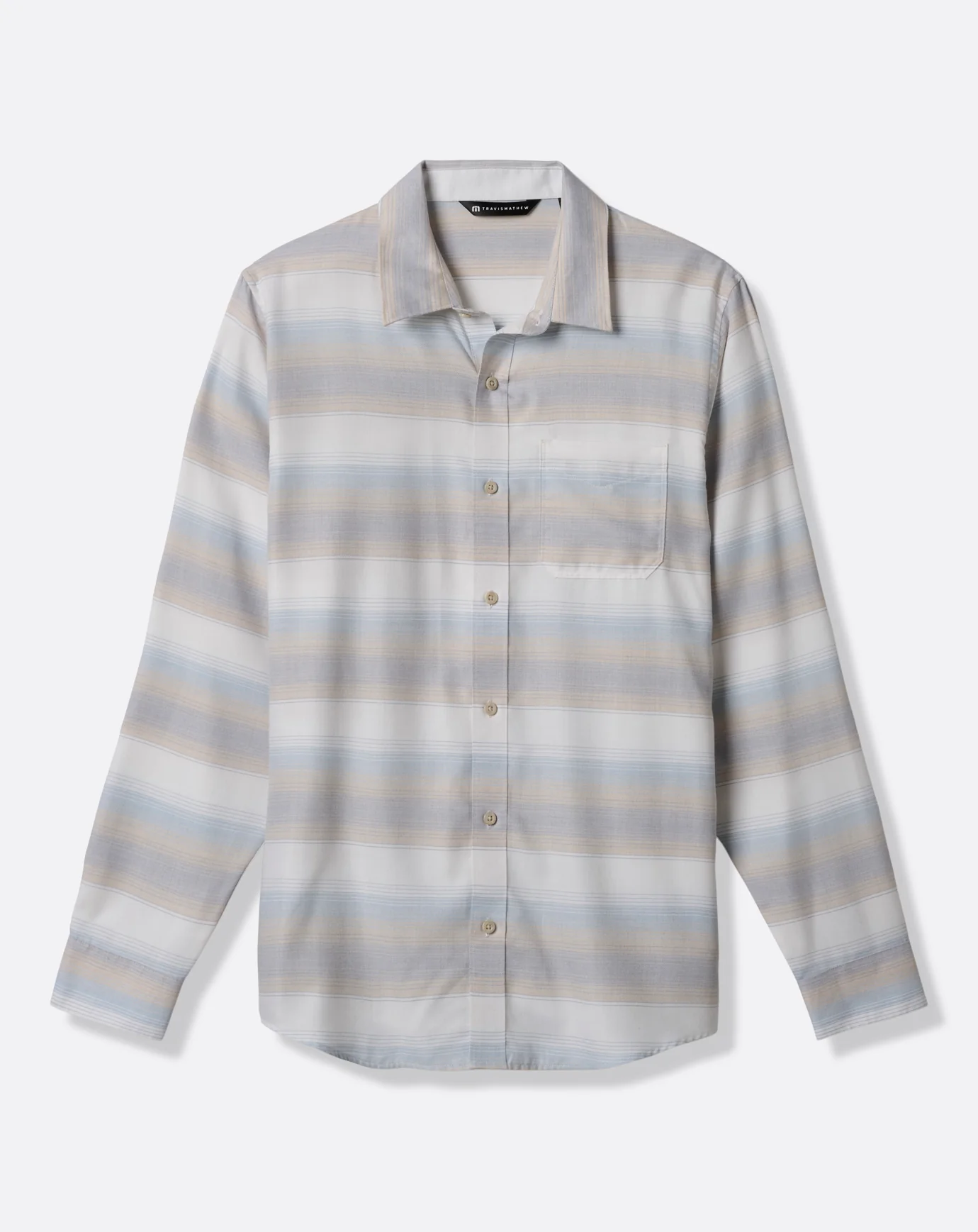 Cloud Flannel Stripe Button-Up - Image 11