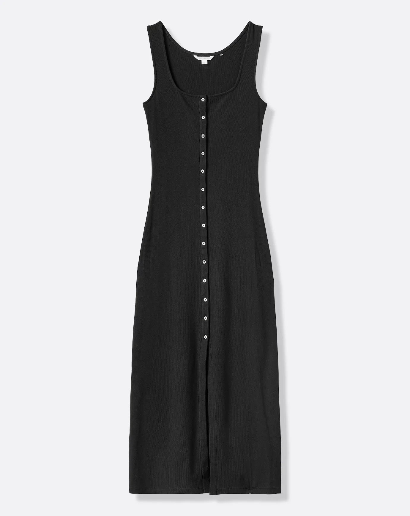 Cloud Rib Button Tank Dress - Image 4
