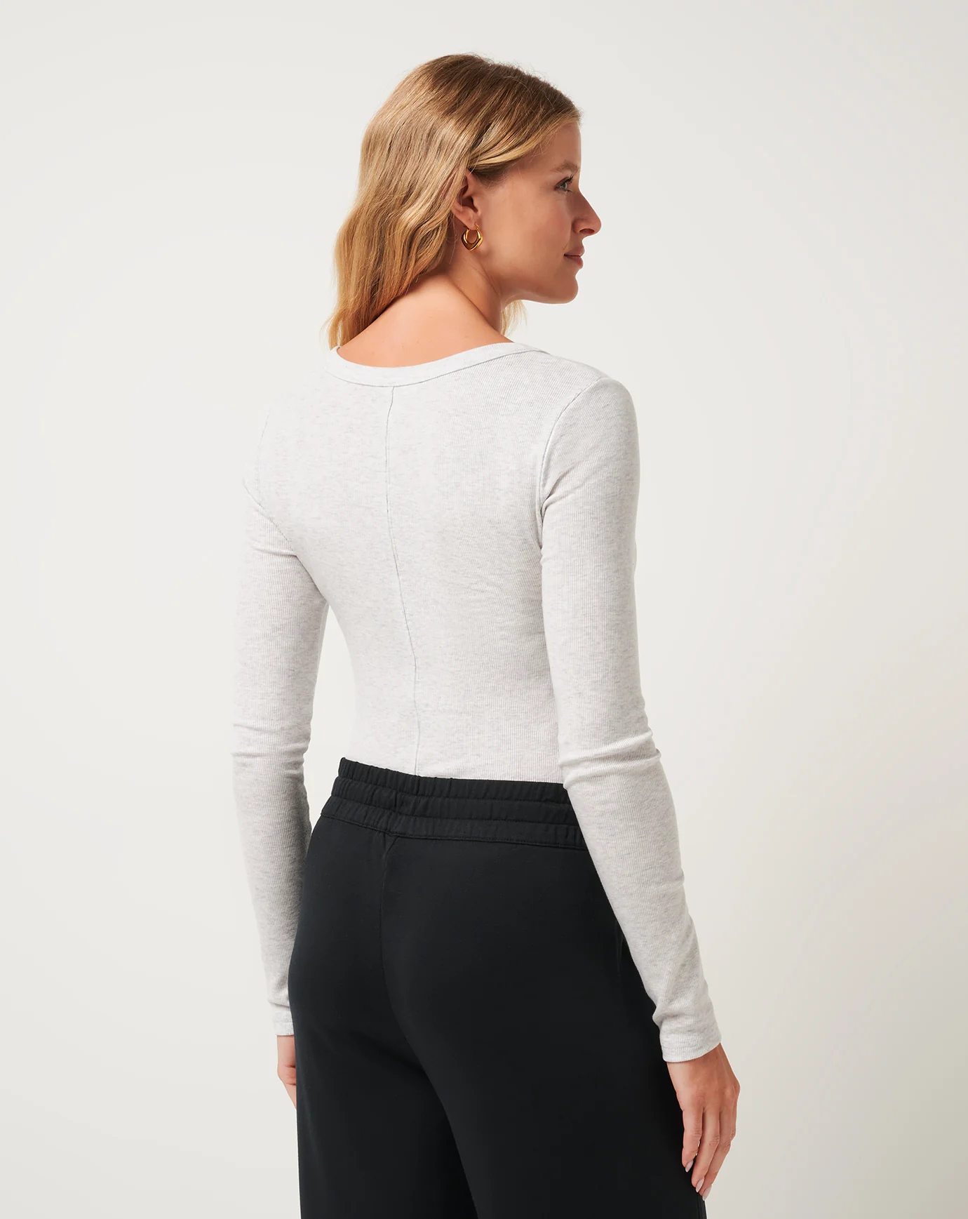 Cloud Rib Long Sleeve Top - Image 10