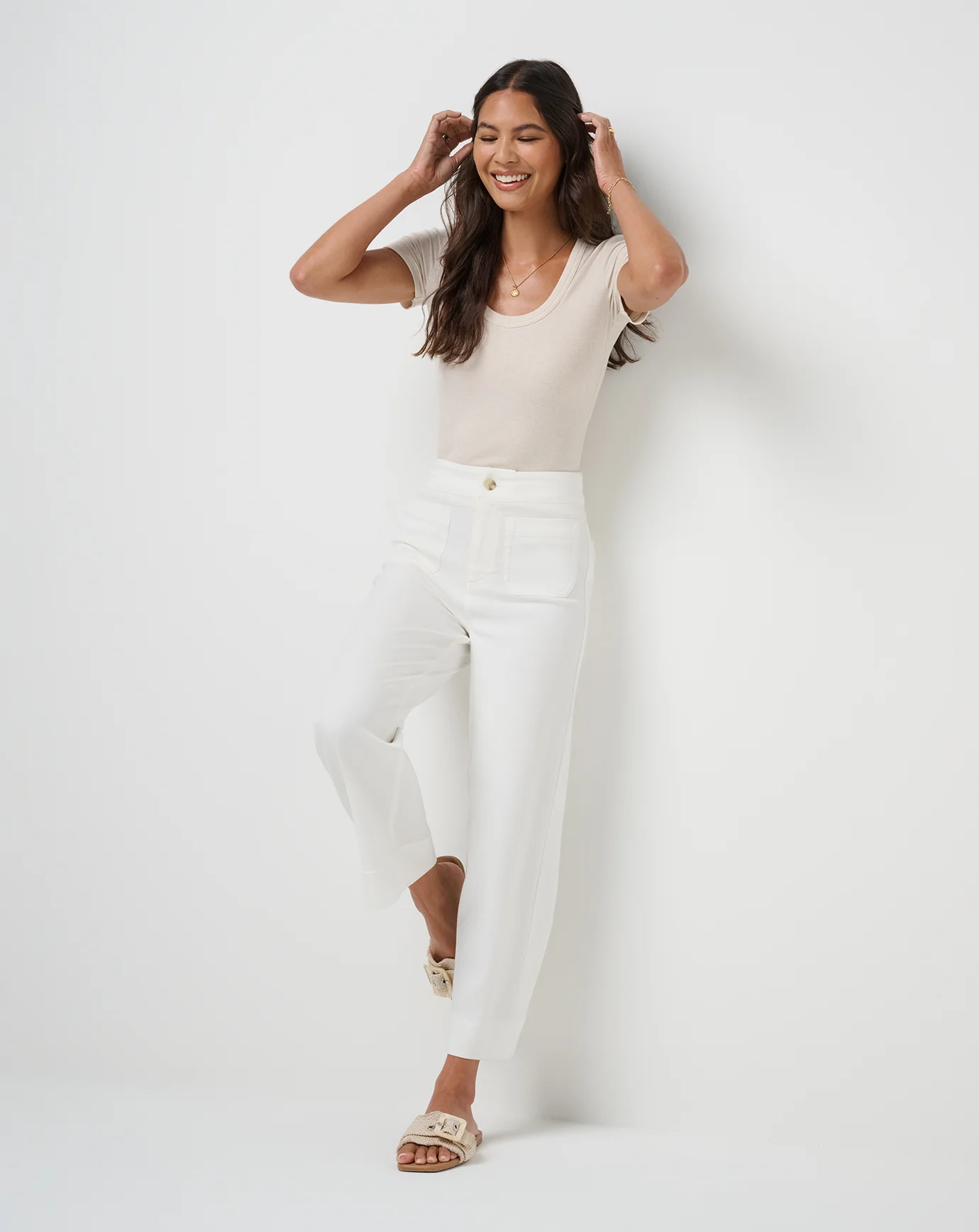 Cloud Rib Short Sleeve Top - Image 19