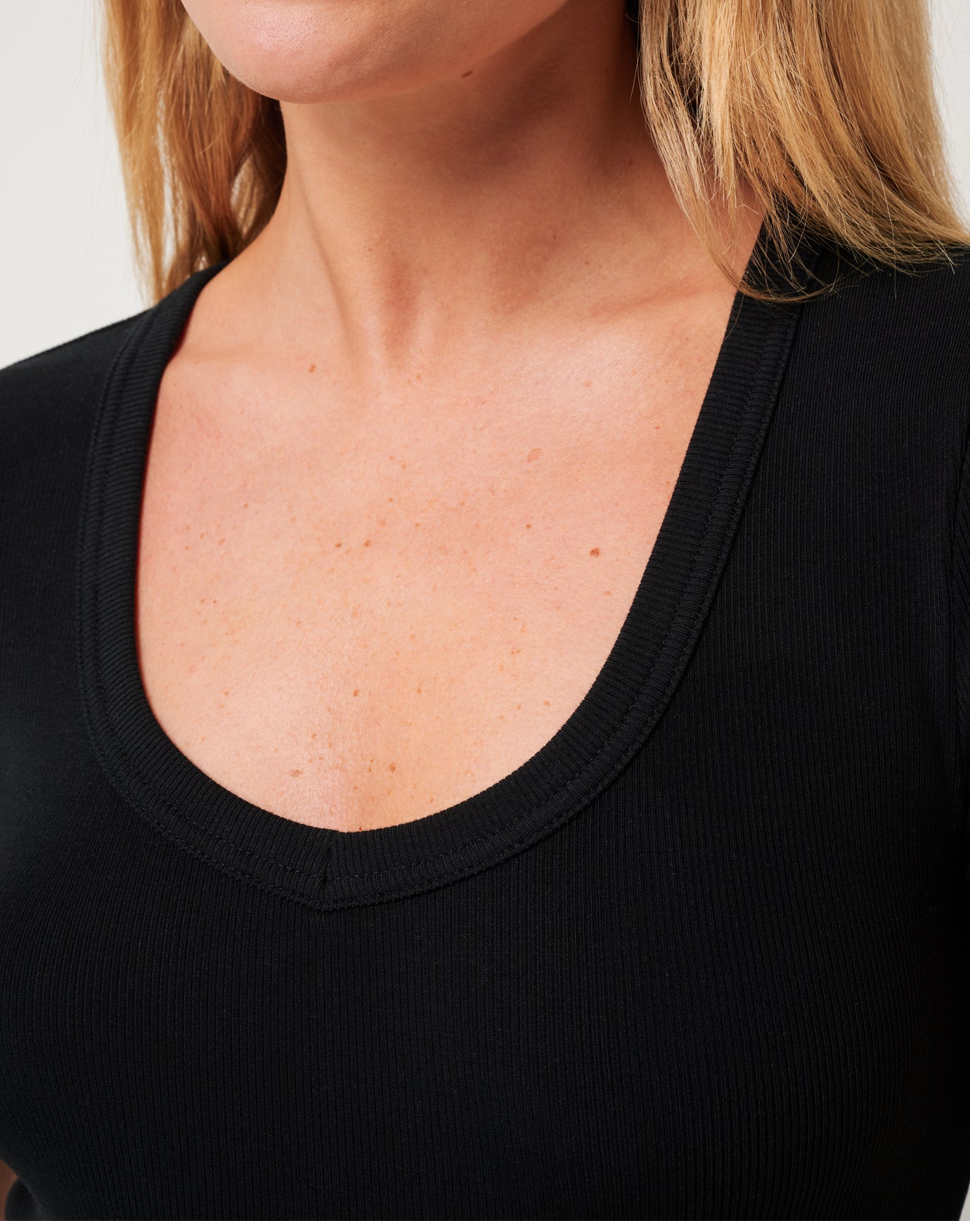 Cloud Rib Short Sleeve Top - Image 3