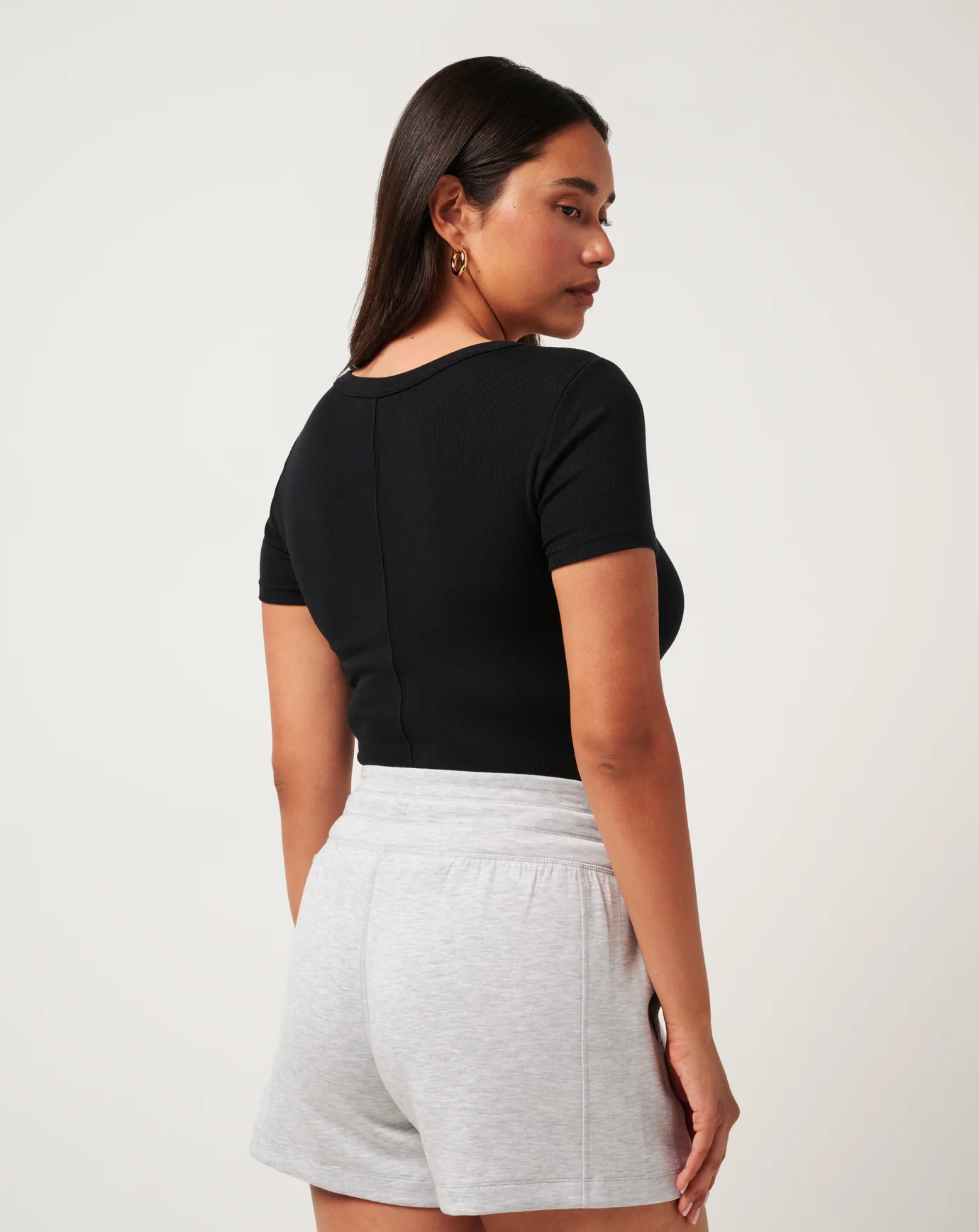 Cloud Rib Short Sleeve Top - Image 5