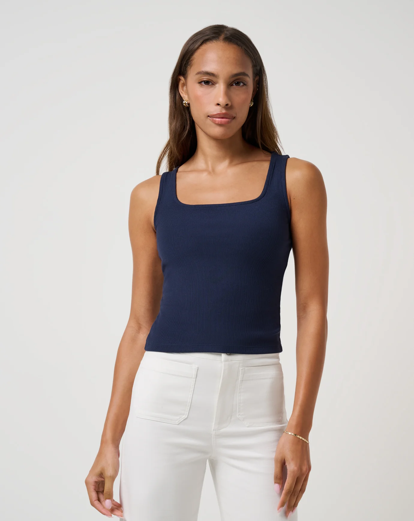 Cloud Rib Square Neck Tank - Image 9
