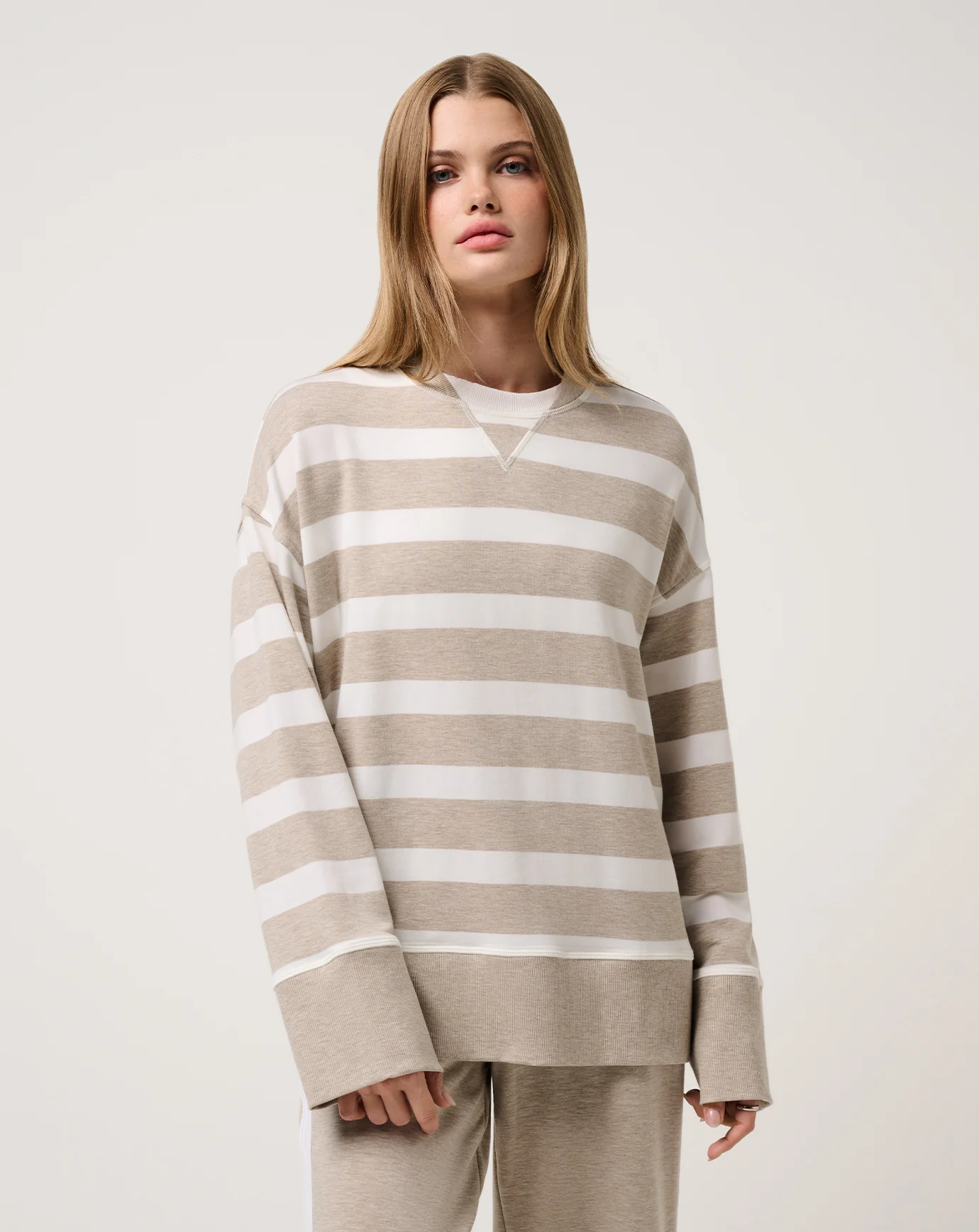Cloud Terry Varsity Pullover - Image 6
