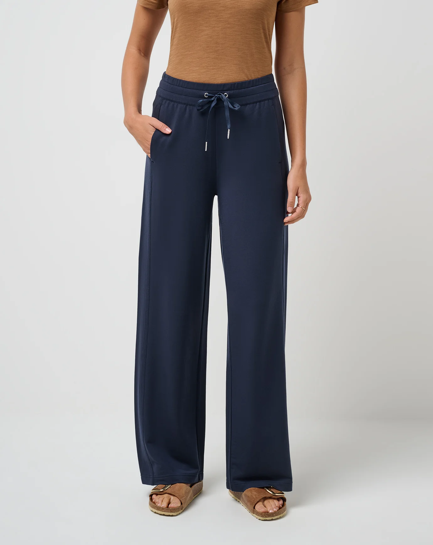 Cloud Terry Wide Leg Pant - Image 12