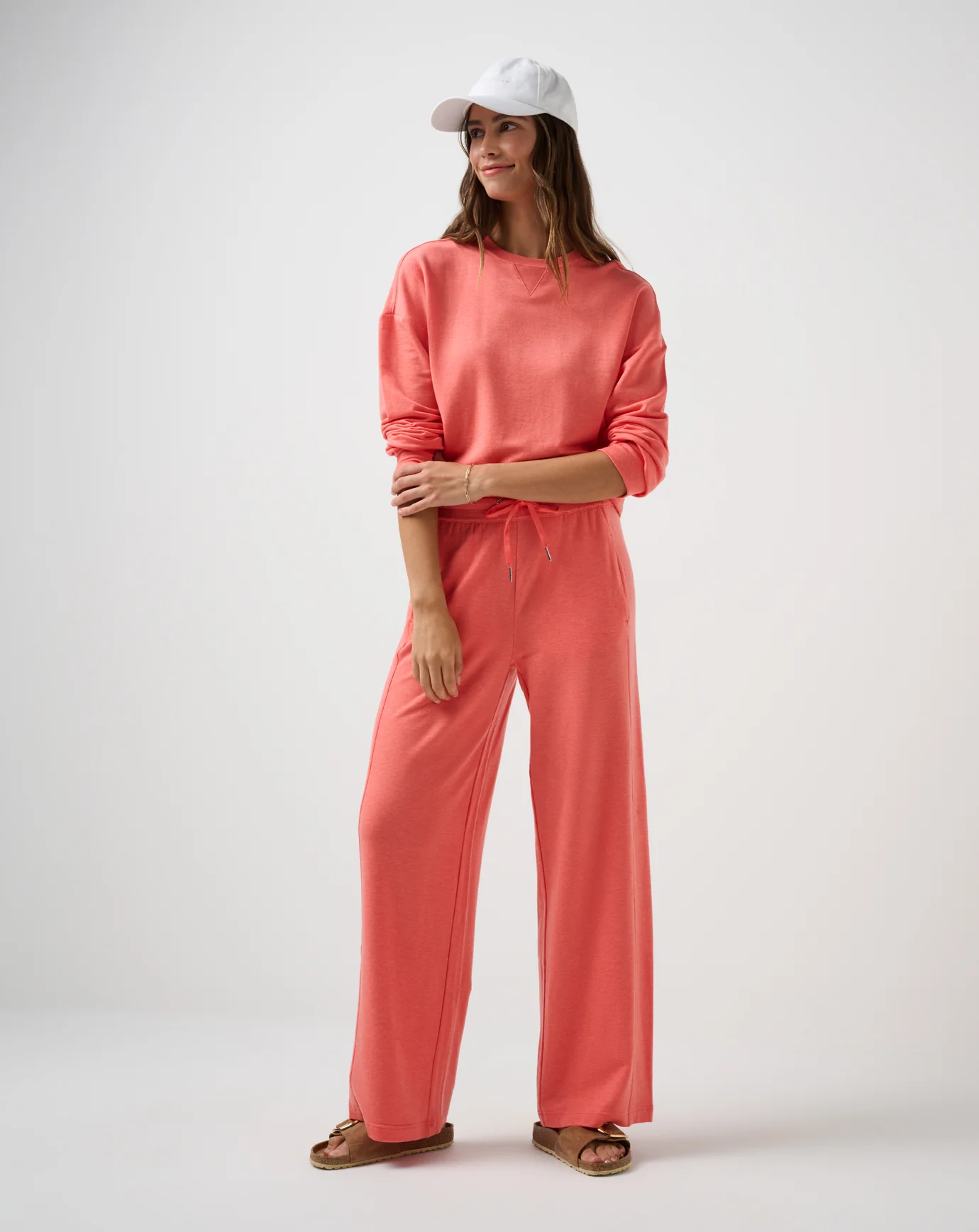 Cloud Terry Wide Leg Pant - Image 18