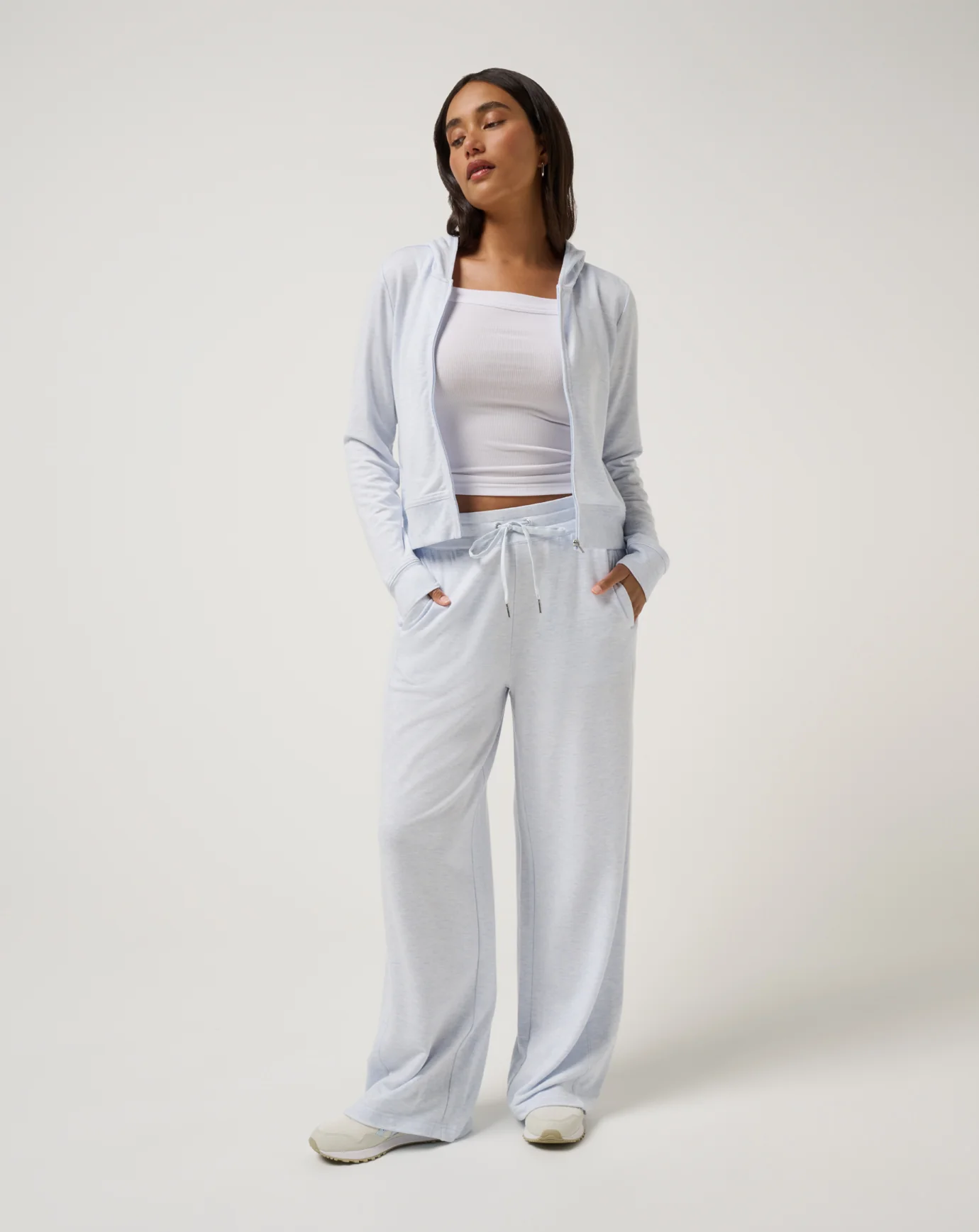 Cloud Terry Wide Leg Pant - Image 21
