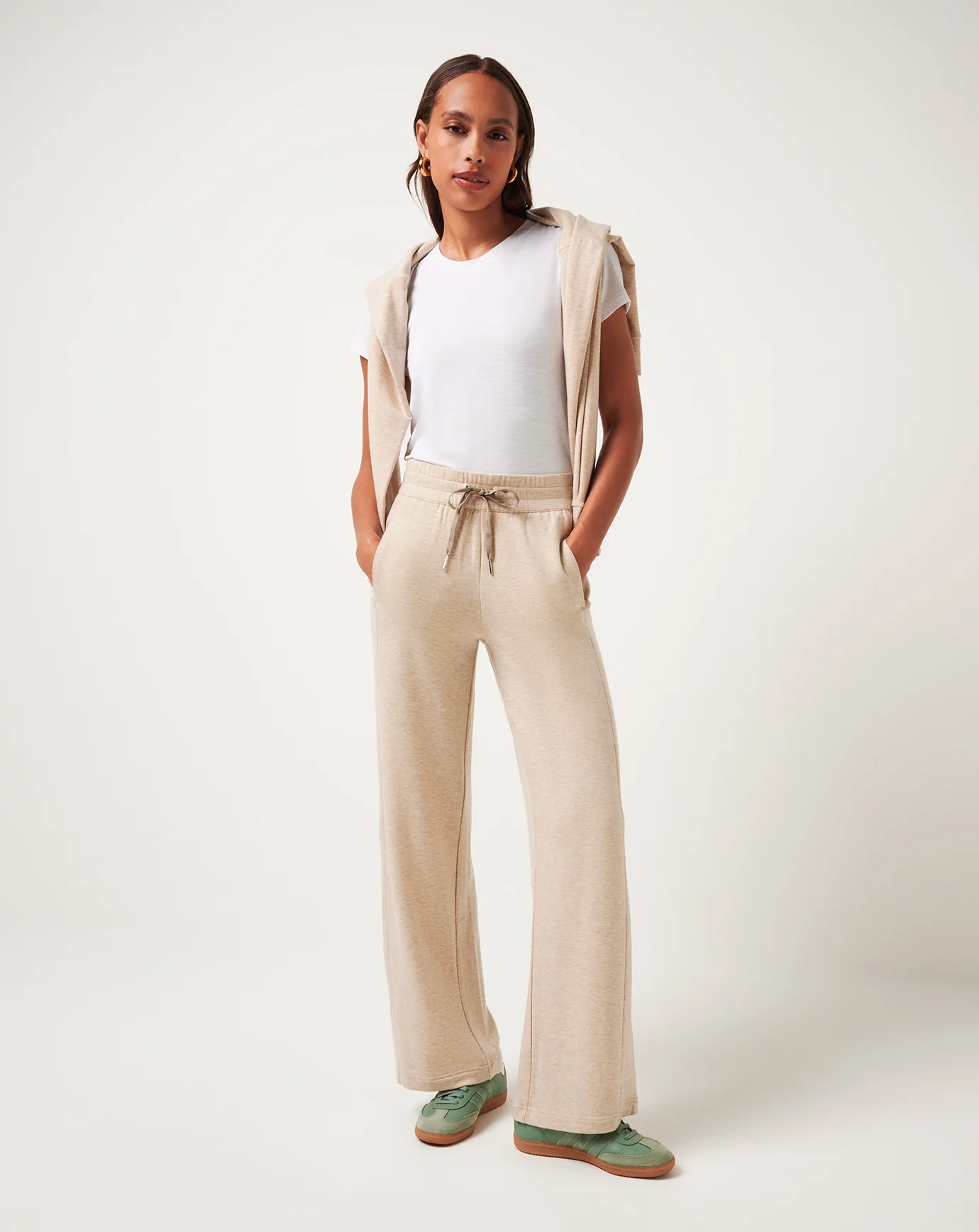 Cloud Terry Wide Leg Pant - Image 9