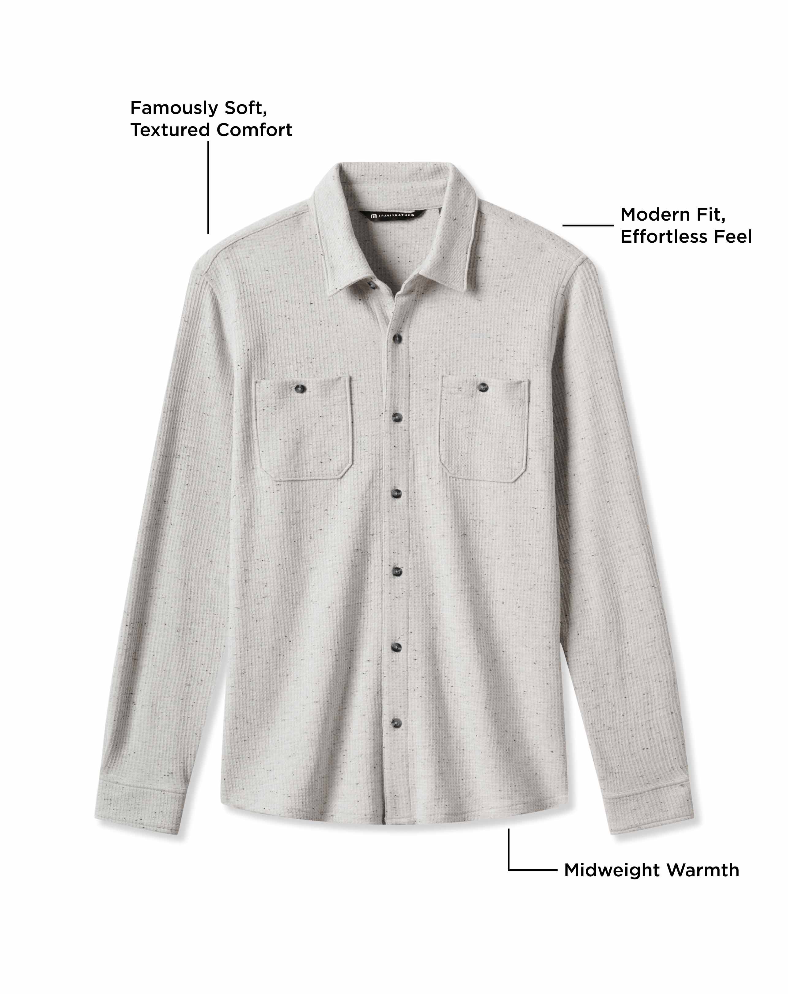 Cloud Waffle Shirt Jacket - Image 11