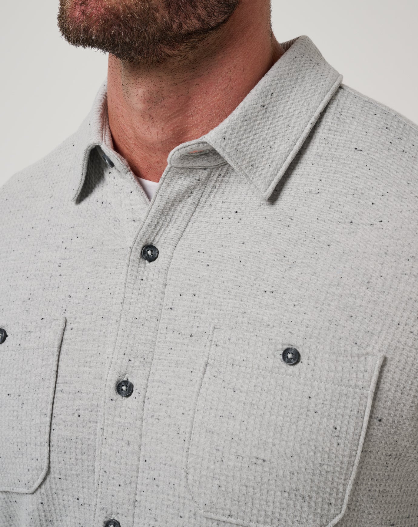 Cloud Waffle Shirt Jacket - Image 14