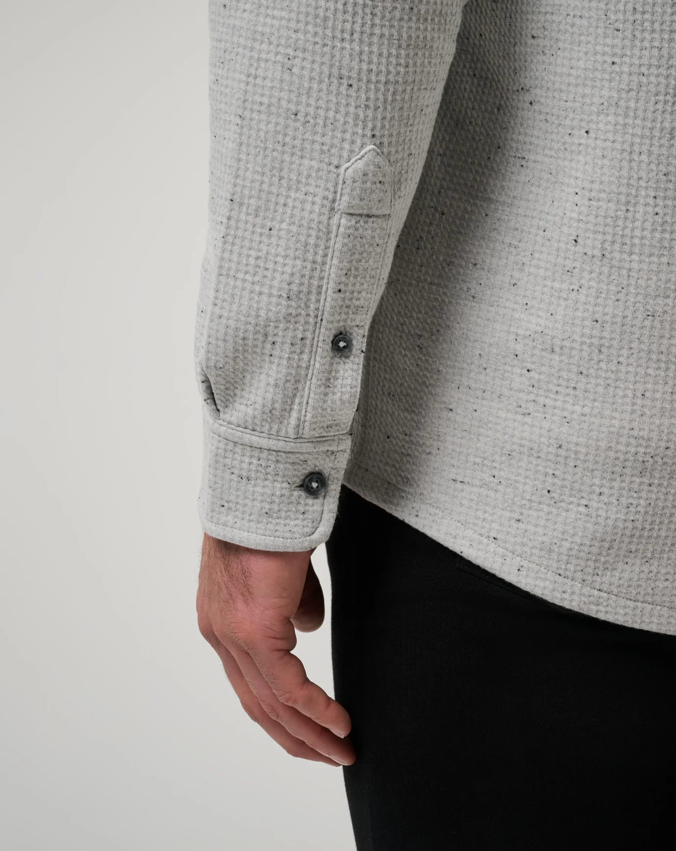 Cloud Waffle Shirt Jacket - Image 15
