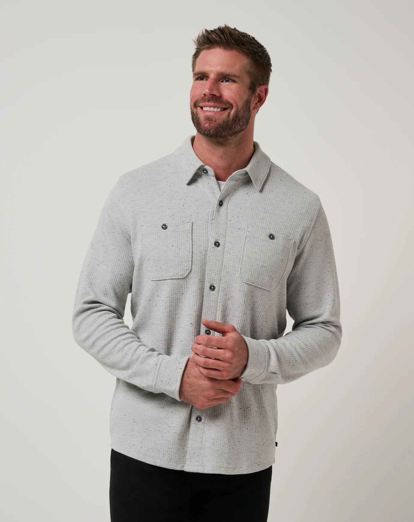 Cloud Waffle Shirt Jacket - Image 16