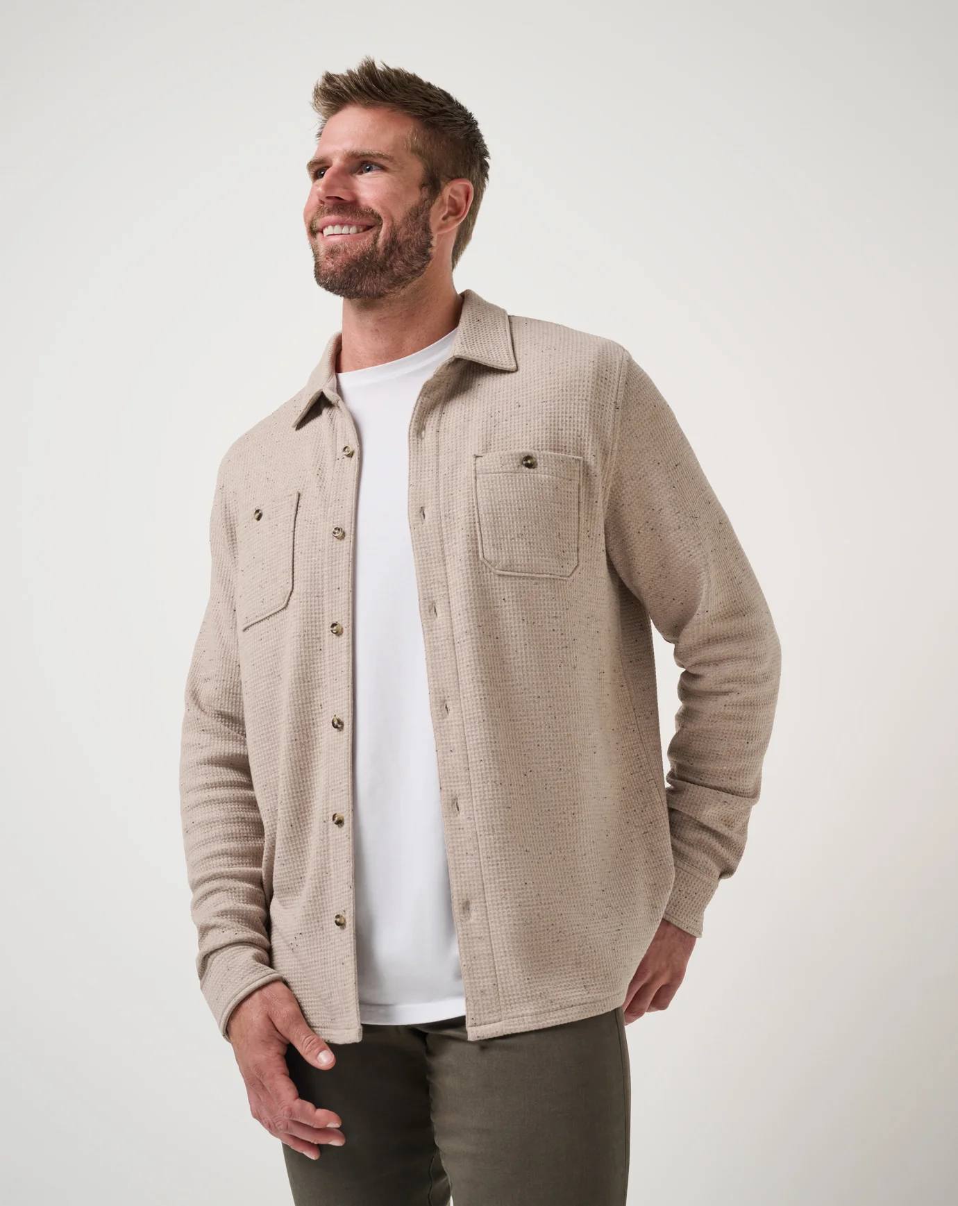 Cloud Waffle Shirt Jacket - Image 19