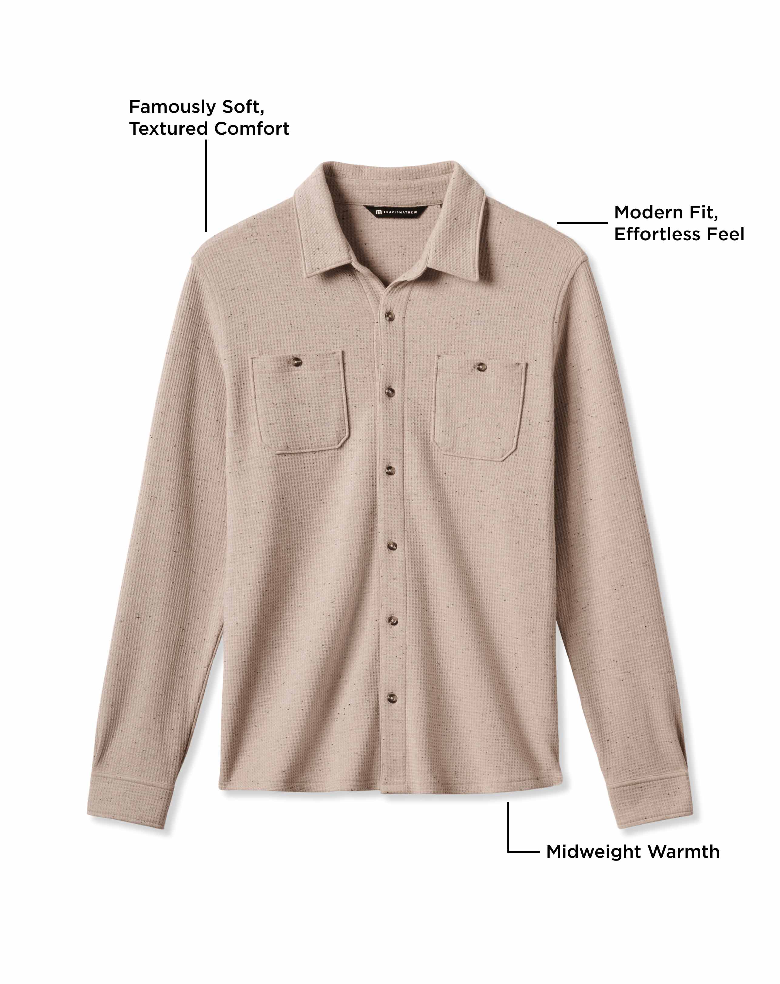 Cloud Waffle Shirt Jacket - Image 20
