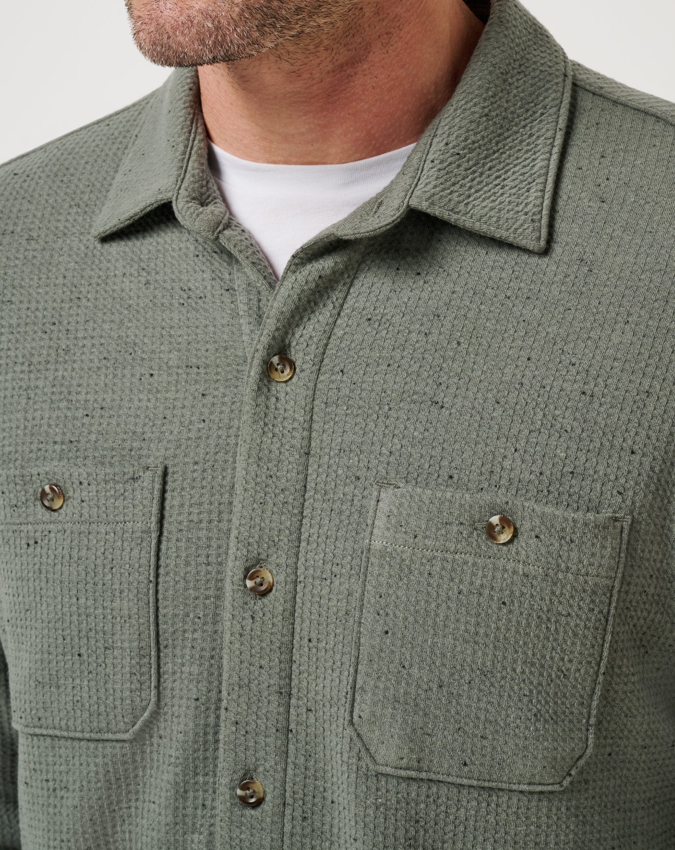Cloud Waffle Shirt Jacket - Image 31