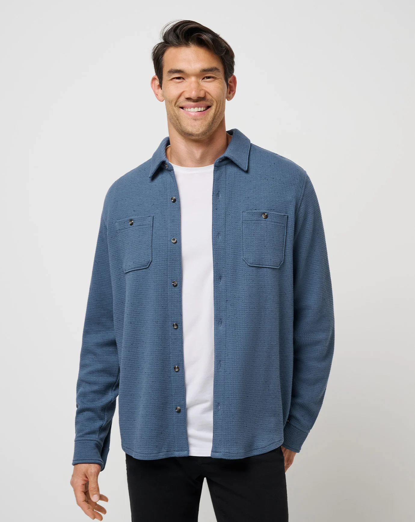 Cloud Waffle Shirt Jacket - Image 36
